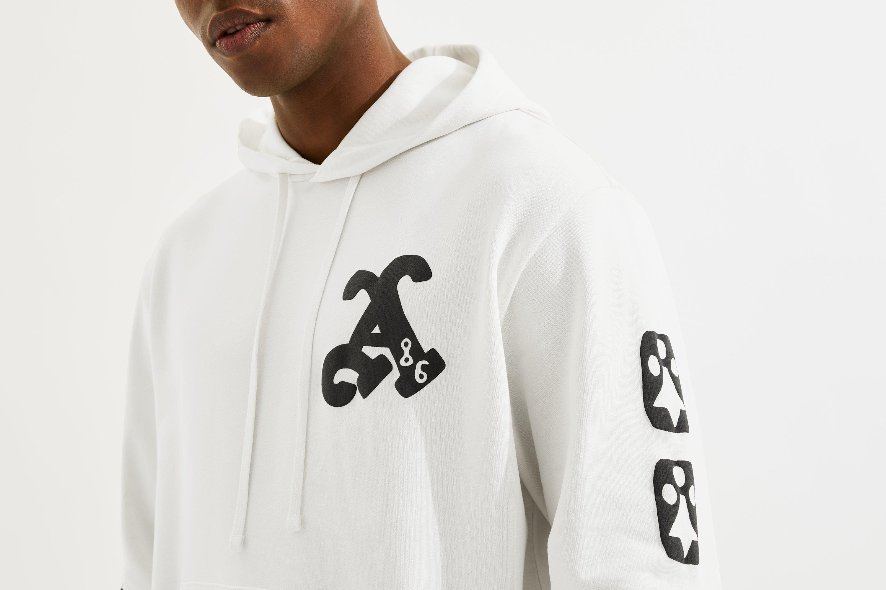 Arsenal N7 White Pre-Historic Hoodie | Official Online Store
