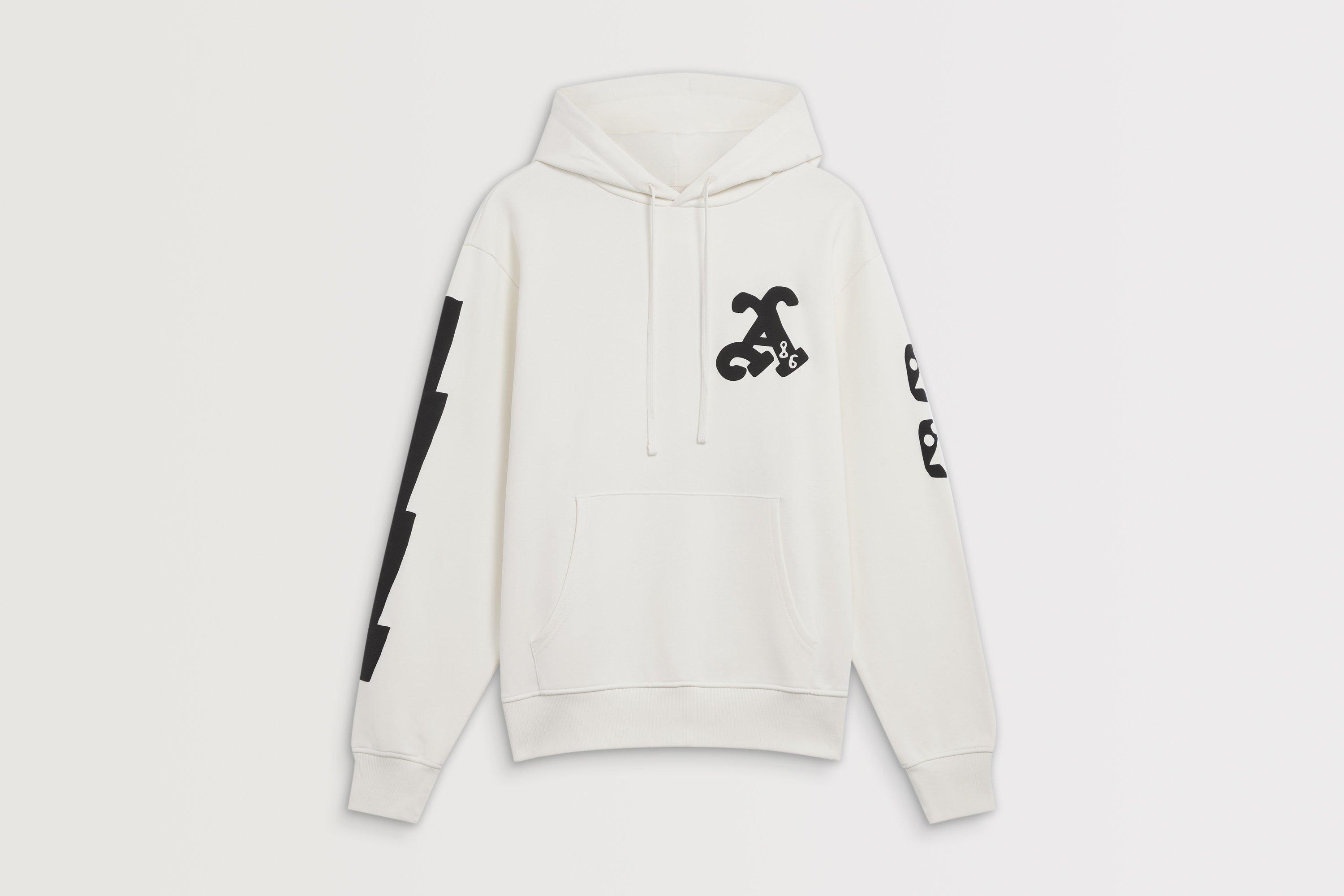 Arsenal N7 White Pre-Historic Hoodie | Official Online Store