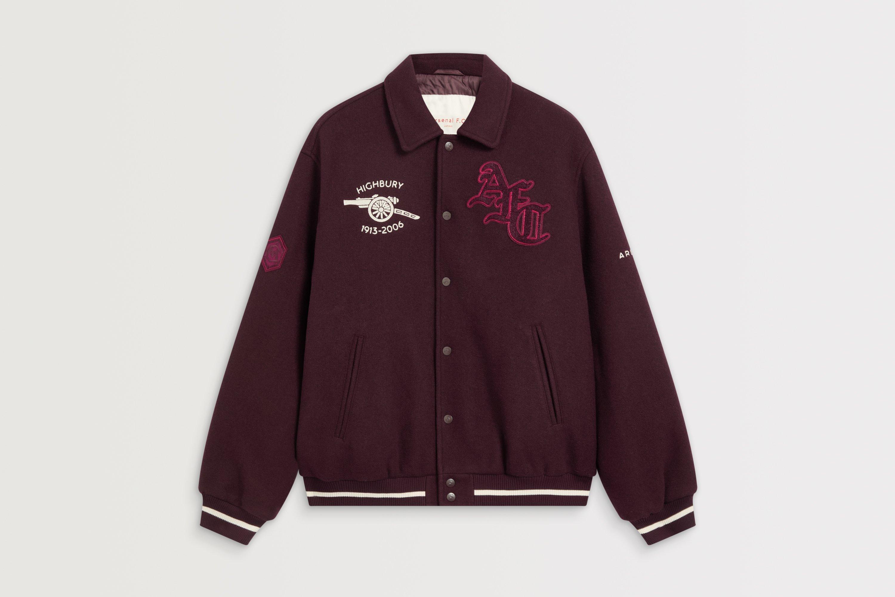 Arsenal Classics Records Varsity Jacket | Official Online Store