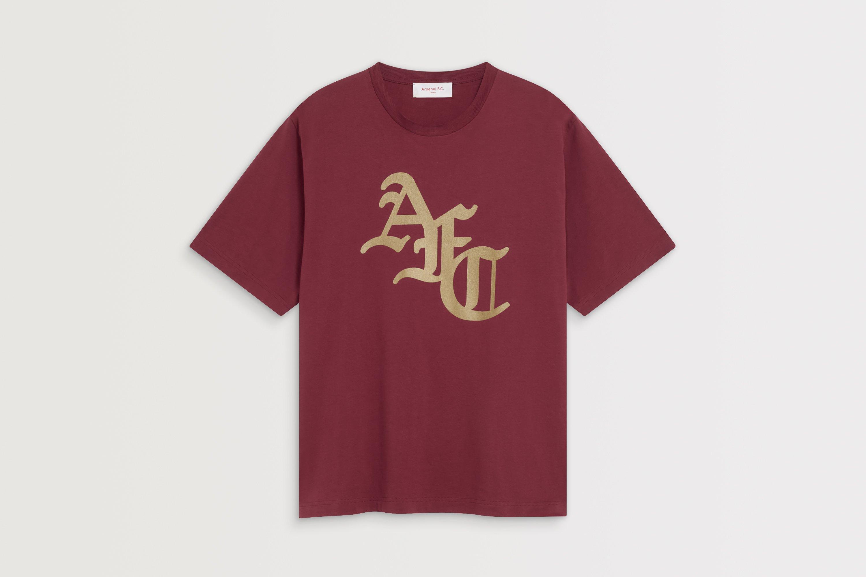Arsenal Classics Burgundy Honour T-Shirt | Official Online Store