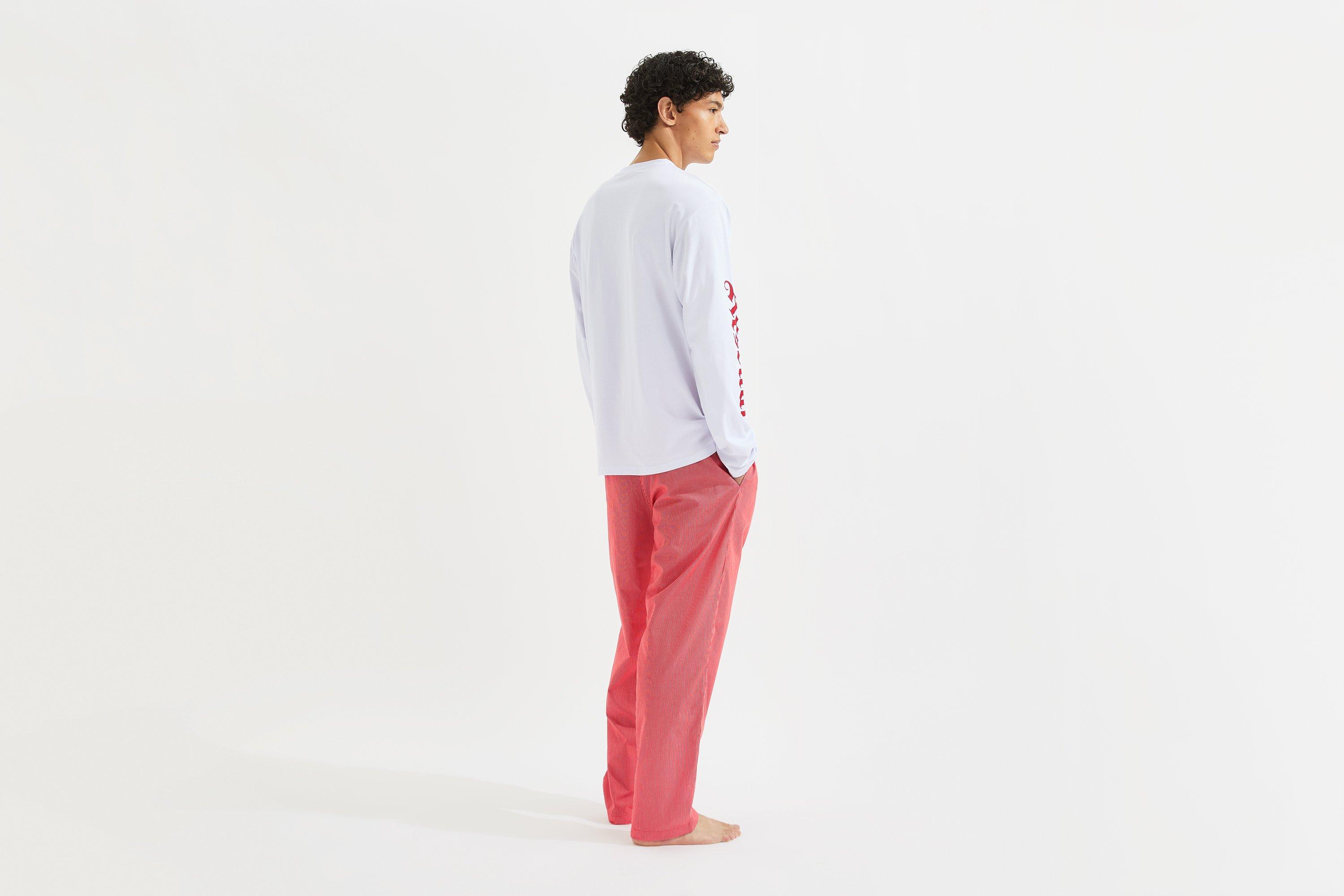Pyjama Long Arsenal Homme Coton Officiel Blason Brodé Pyjama Long Arsenal FC Homme - Tenue Officielle Club Coton Confort Pyjama Officiel Arsenal