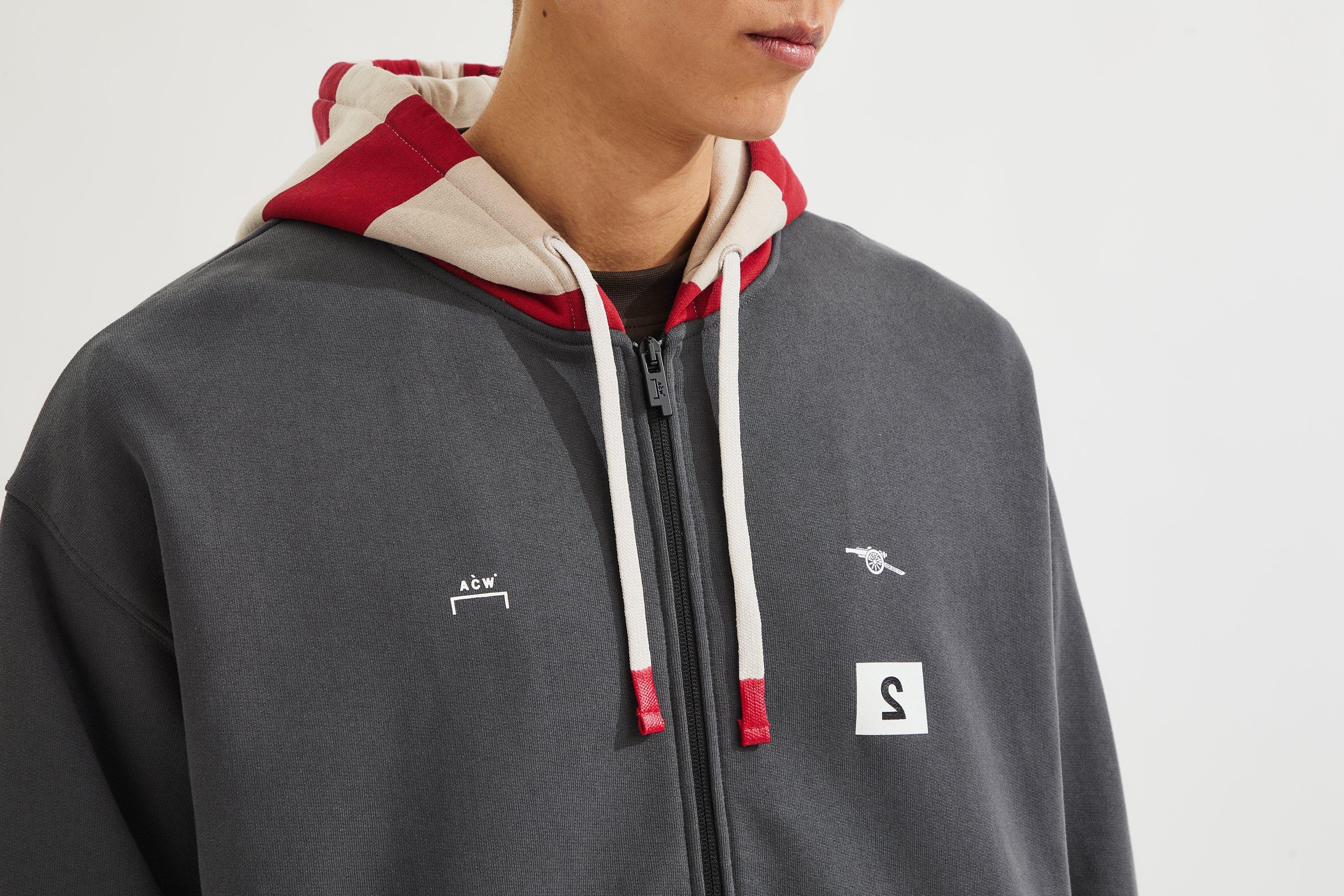 Arsenal FC Felpa con Cappuccio e Zip Intera Pile Ragazzi (146