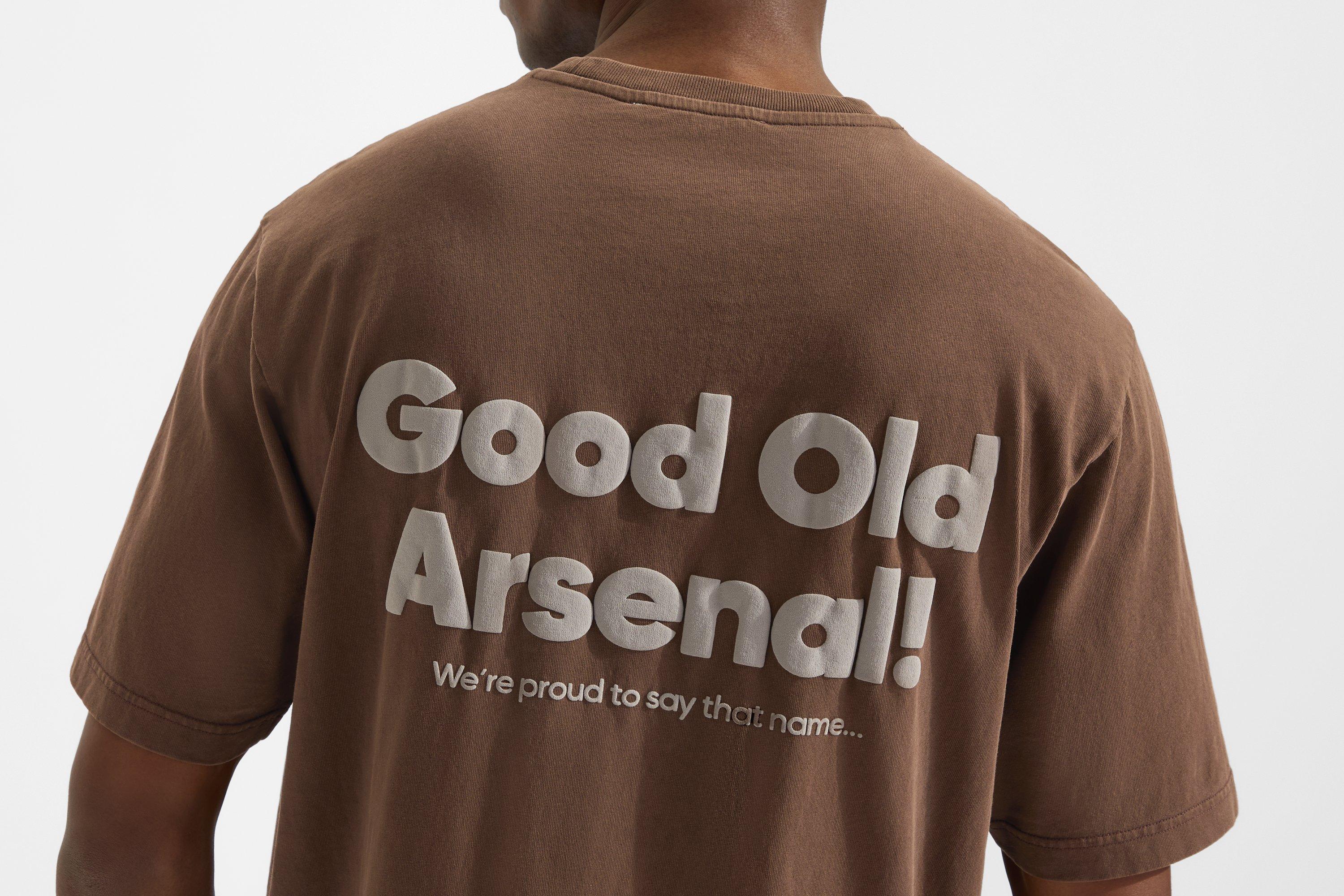 Arsenal Classics Brown Singsong T-Shirt | Official Online Store