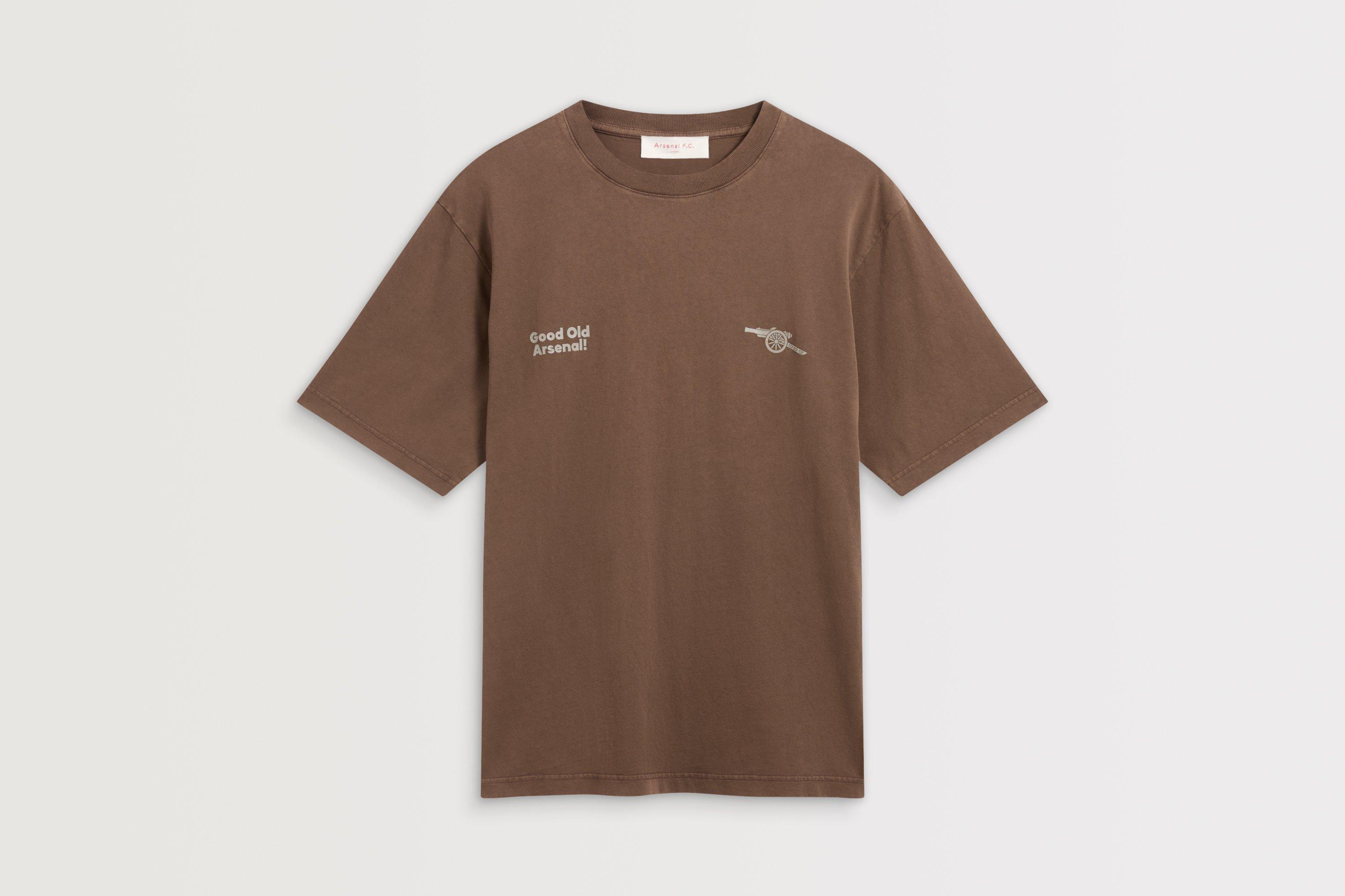 Arsenal Classics Brown Singsong T-Shirt | Official Online Store