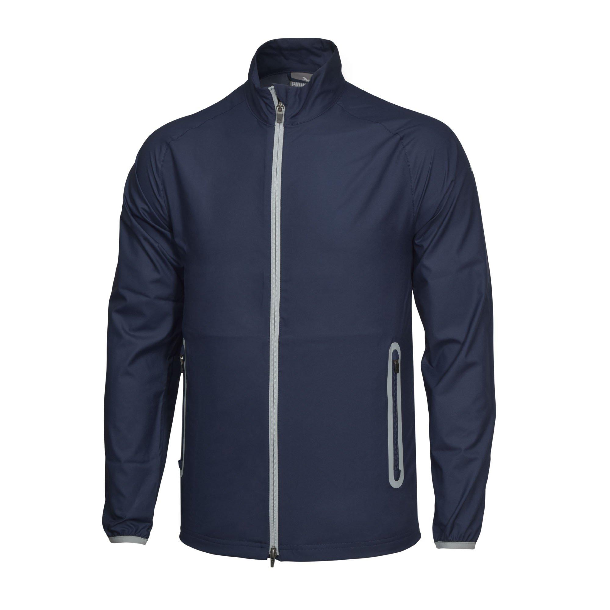 puma full zip wind jacket