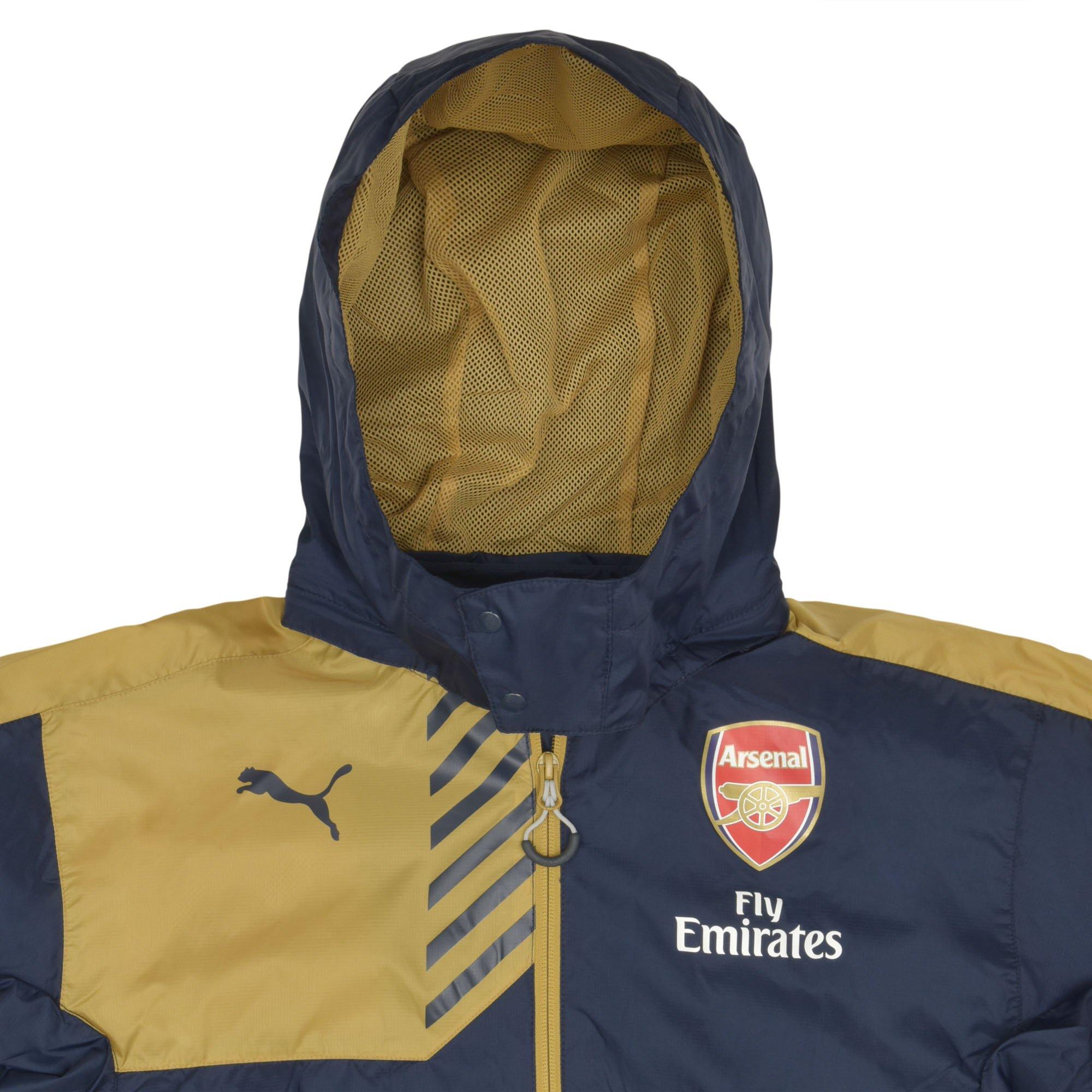 arsenal rain jacket adidas