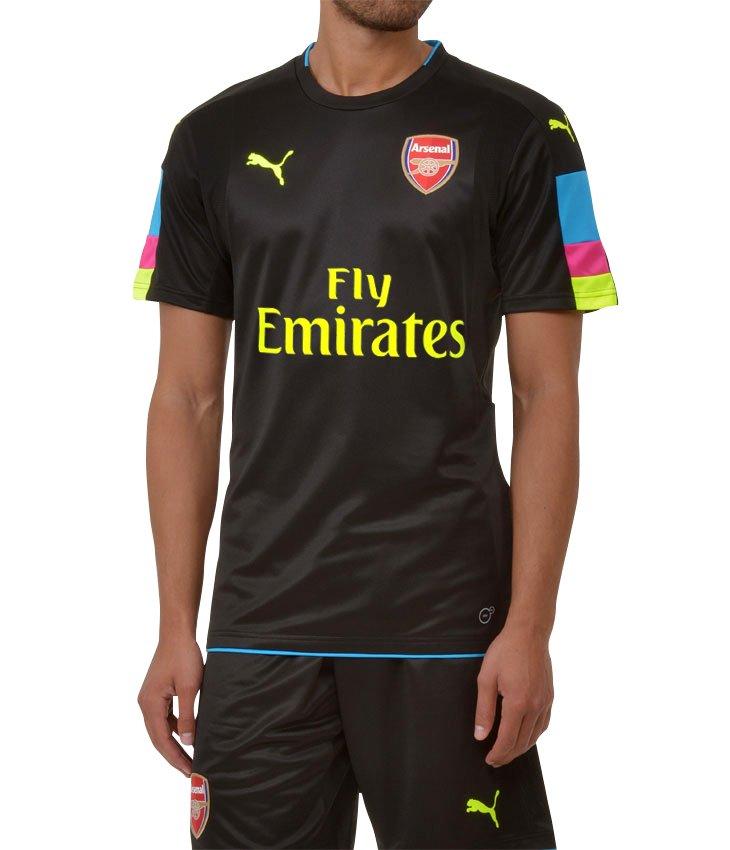 arsenal goalkeeper kit short sleeve