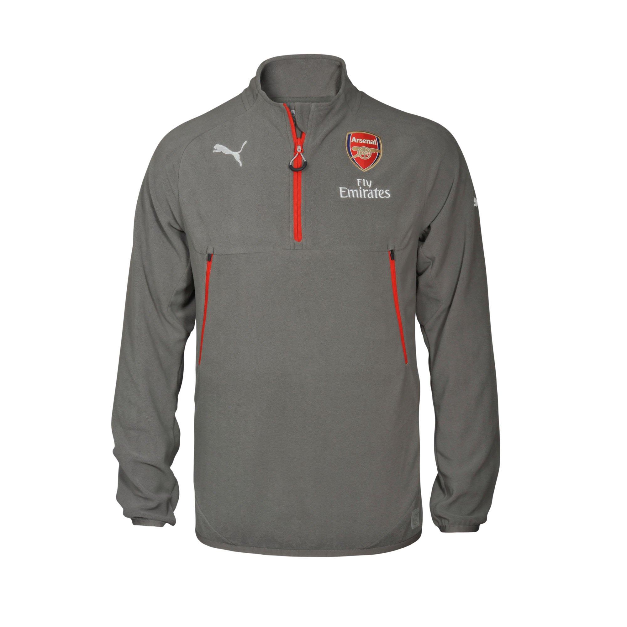 arsenal navy training top