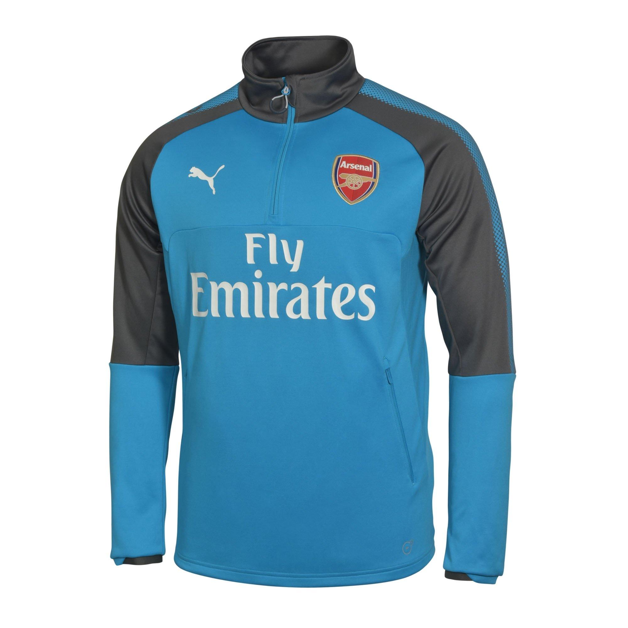 arsenal half zip