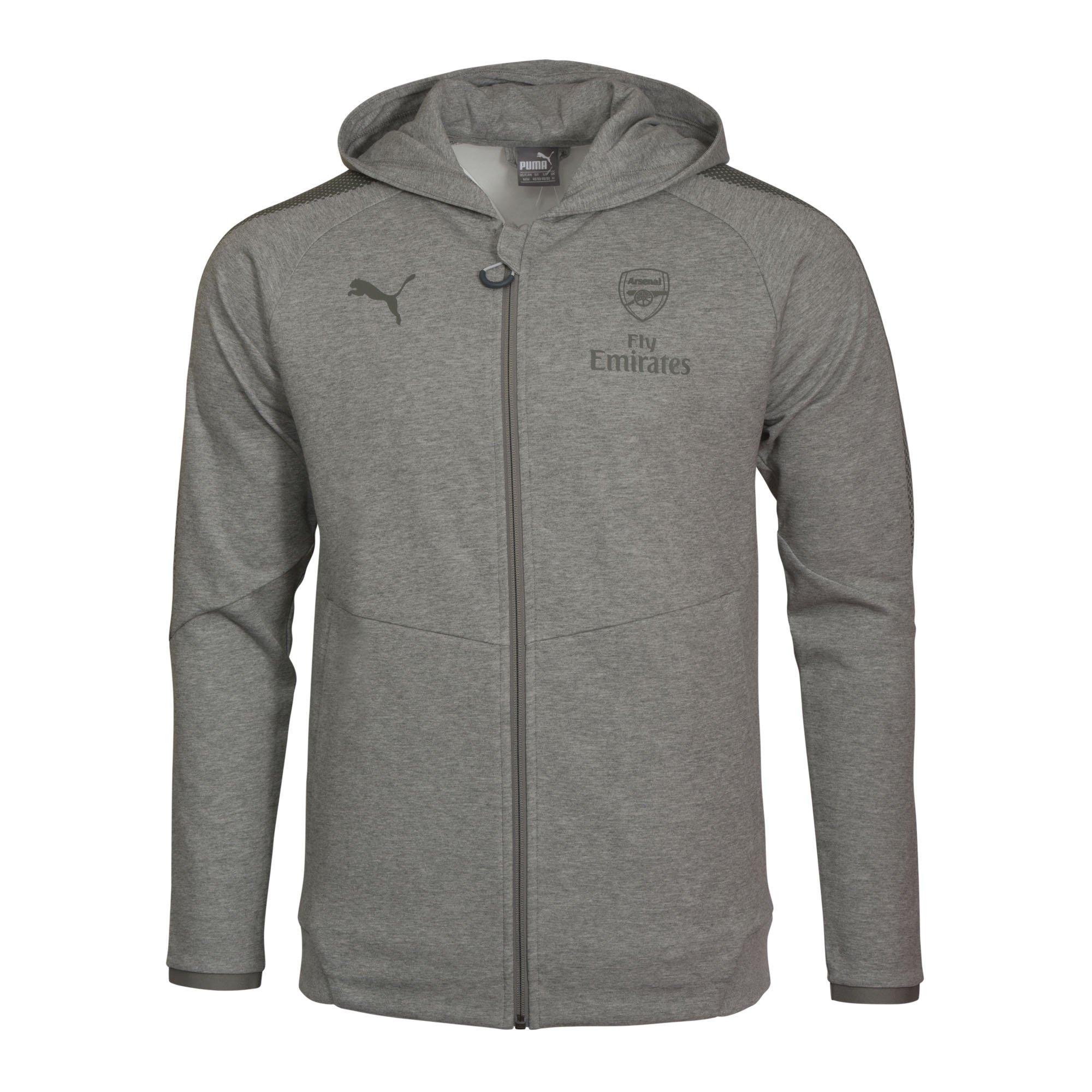 arsenal casual performance hoody