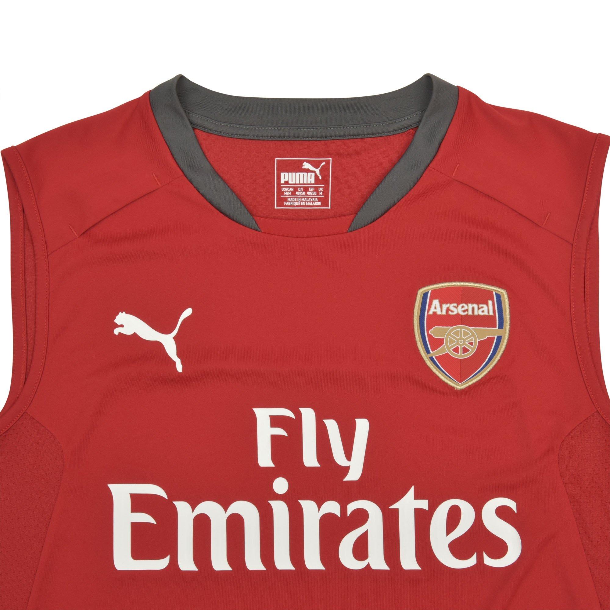 arsenal sleeveless training shirt