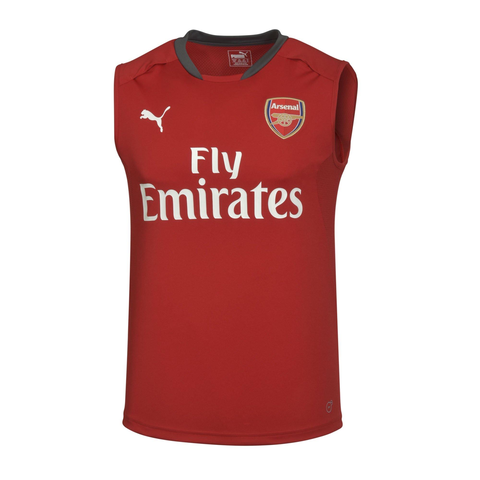 arsenal sleeveless training top