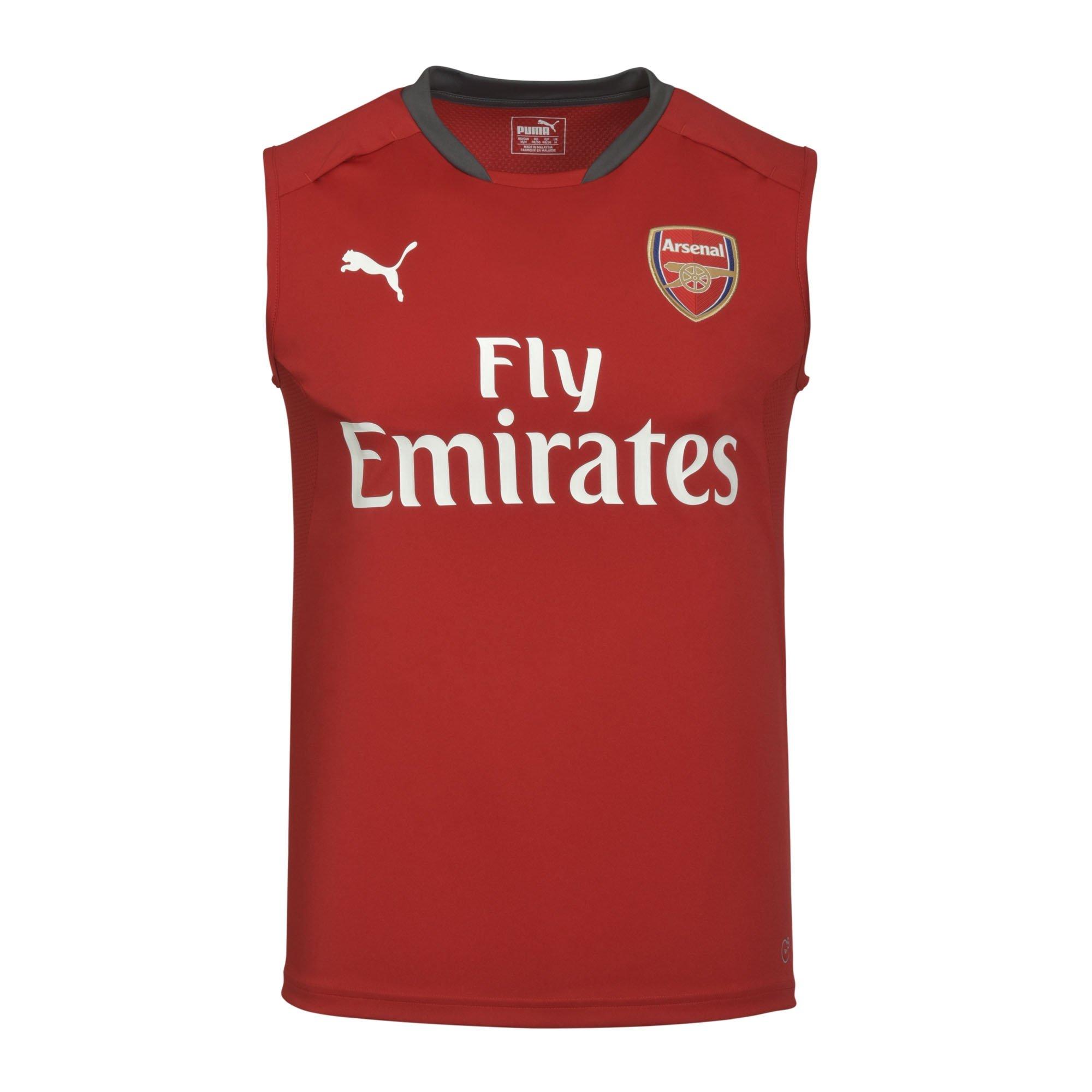 arsenal sleeveless training shirt