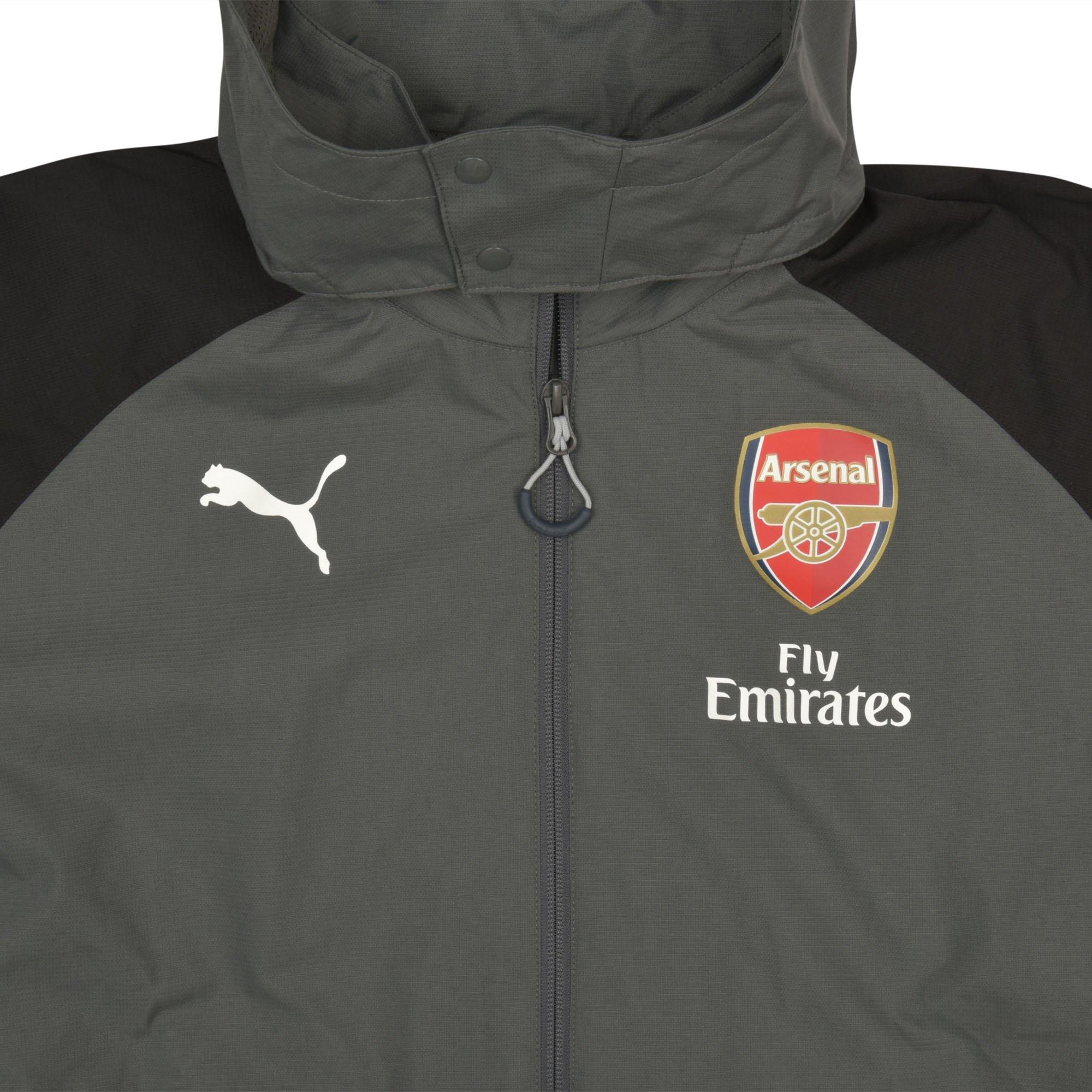arsenal rain jacket