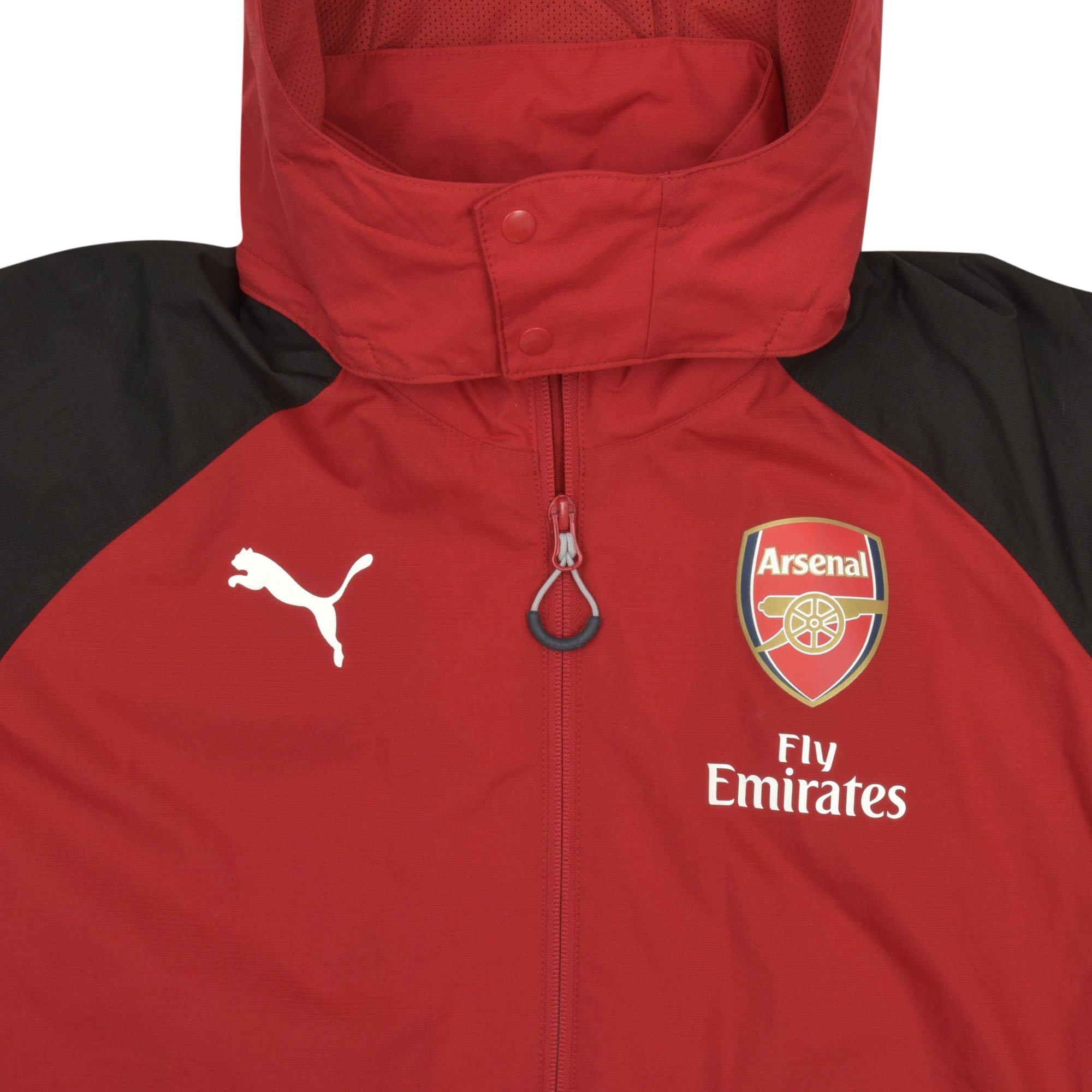 arsenal rain jacket
