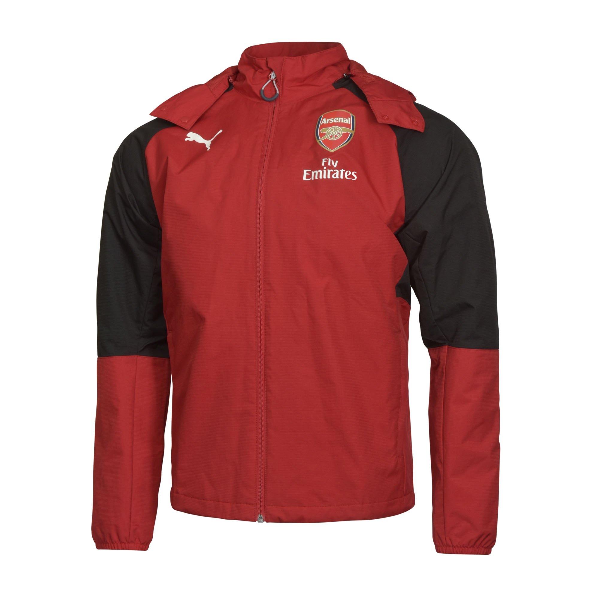 arsenal rain jacket