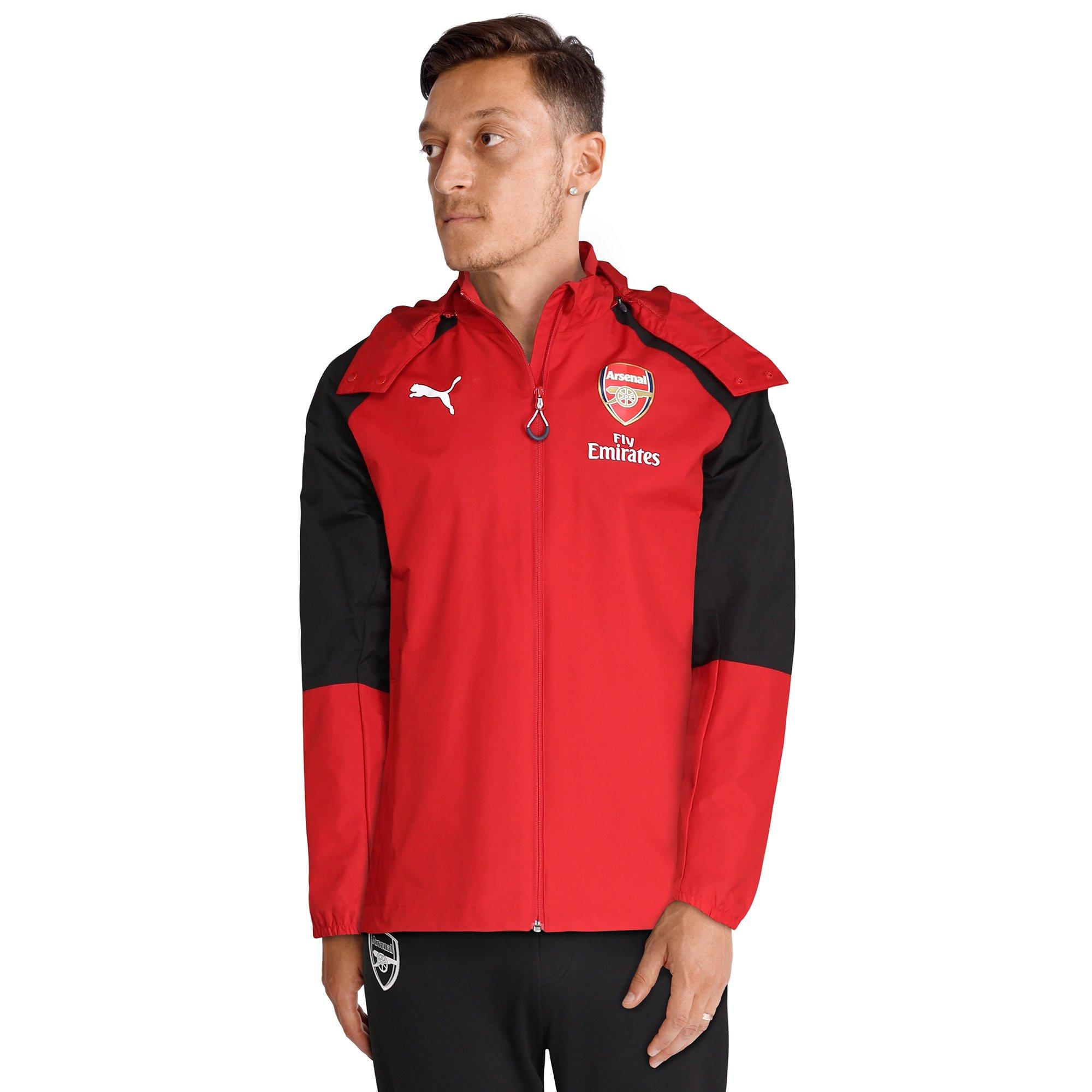 arsenal rain jacket adidas