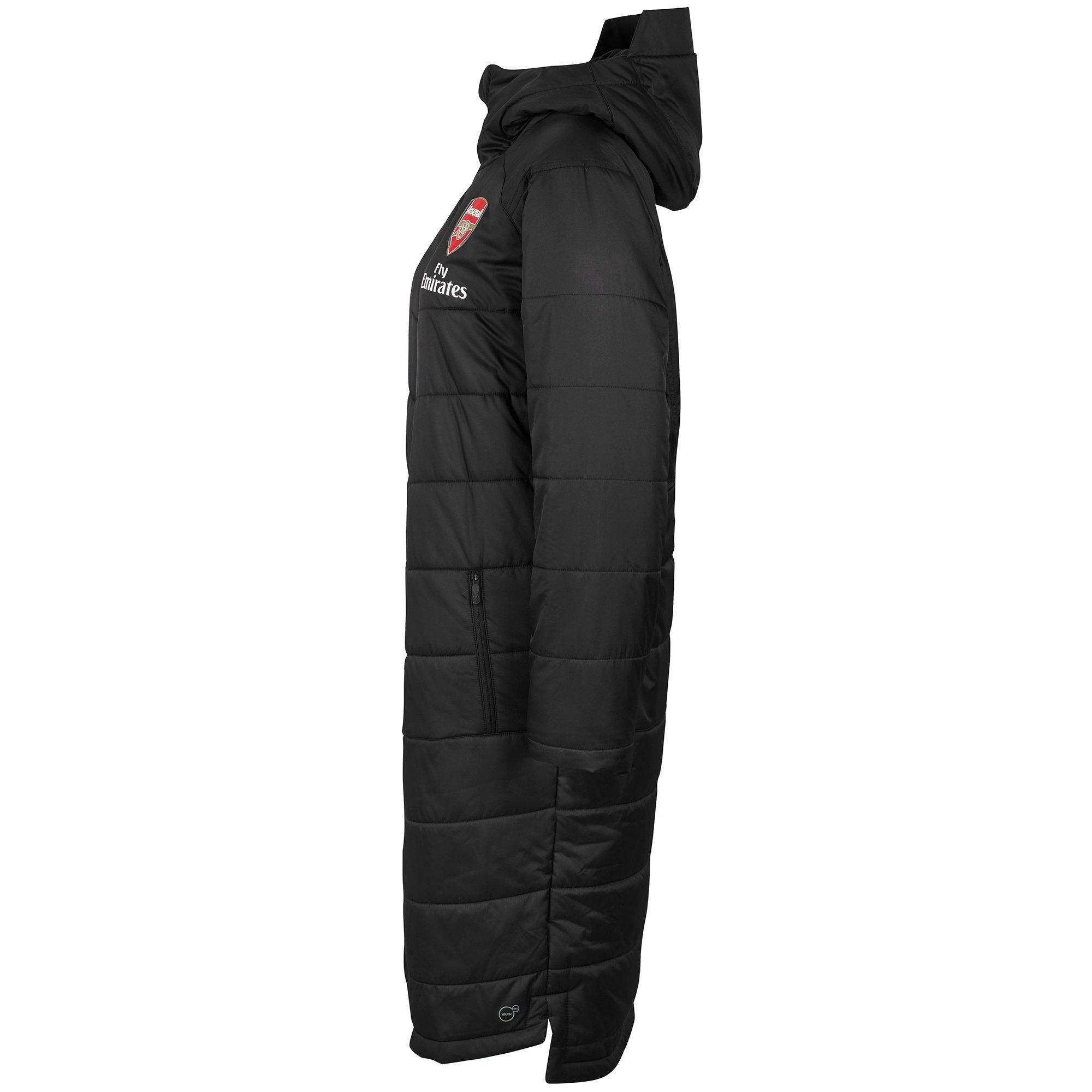 arsenal long bench coat