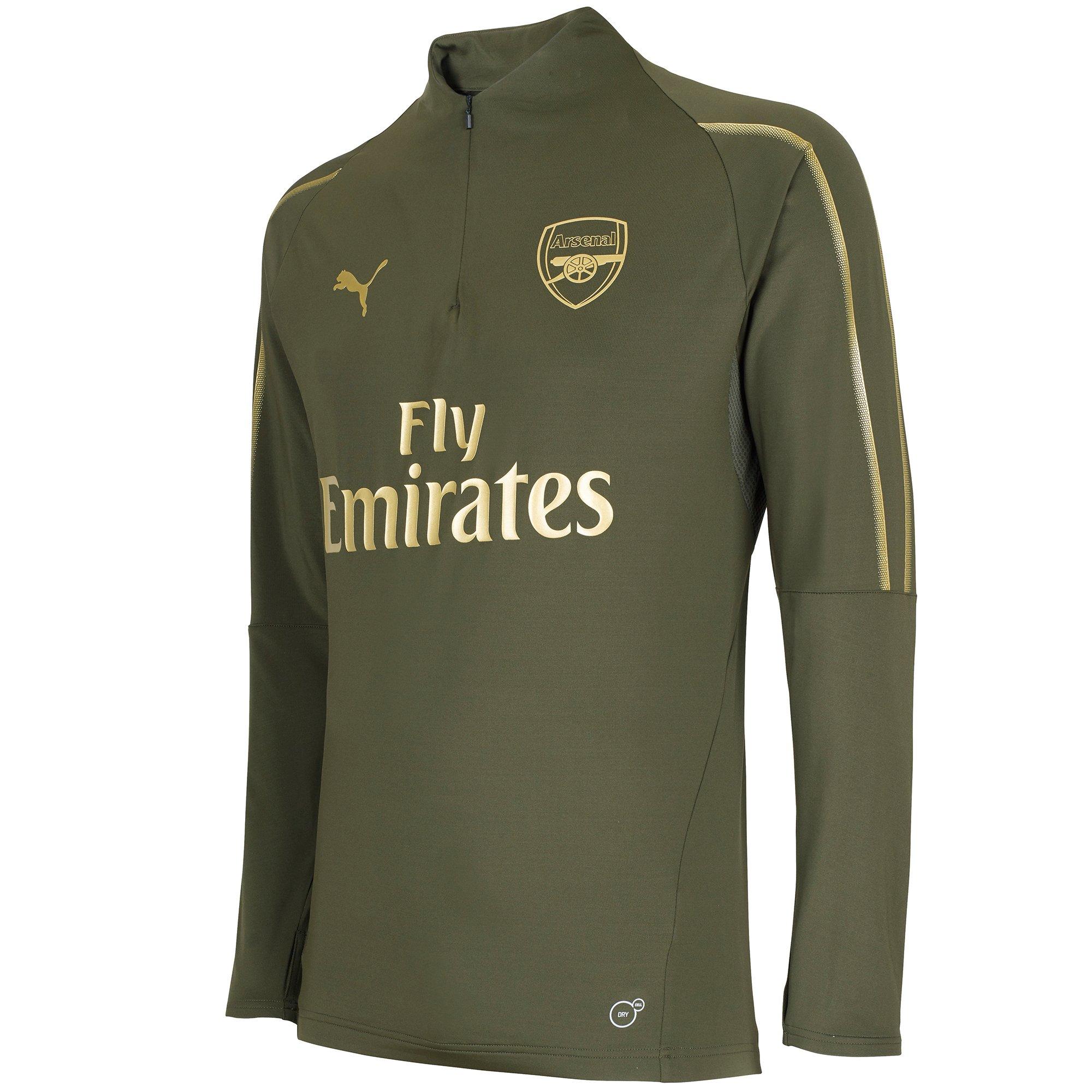 arsenal training top navy