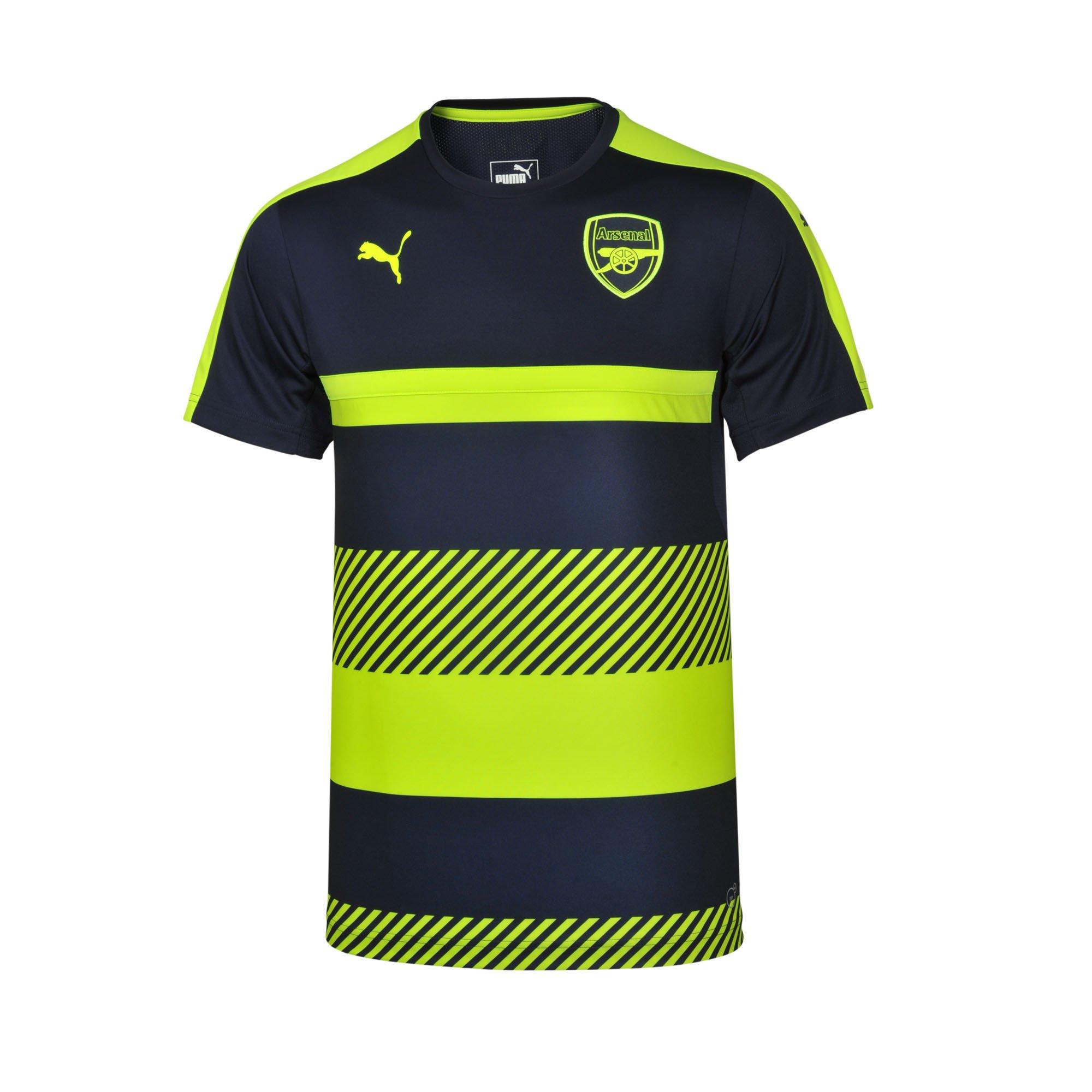 arsenal training shirt green