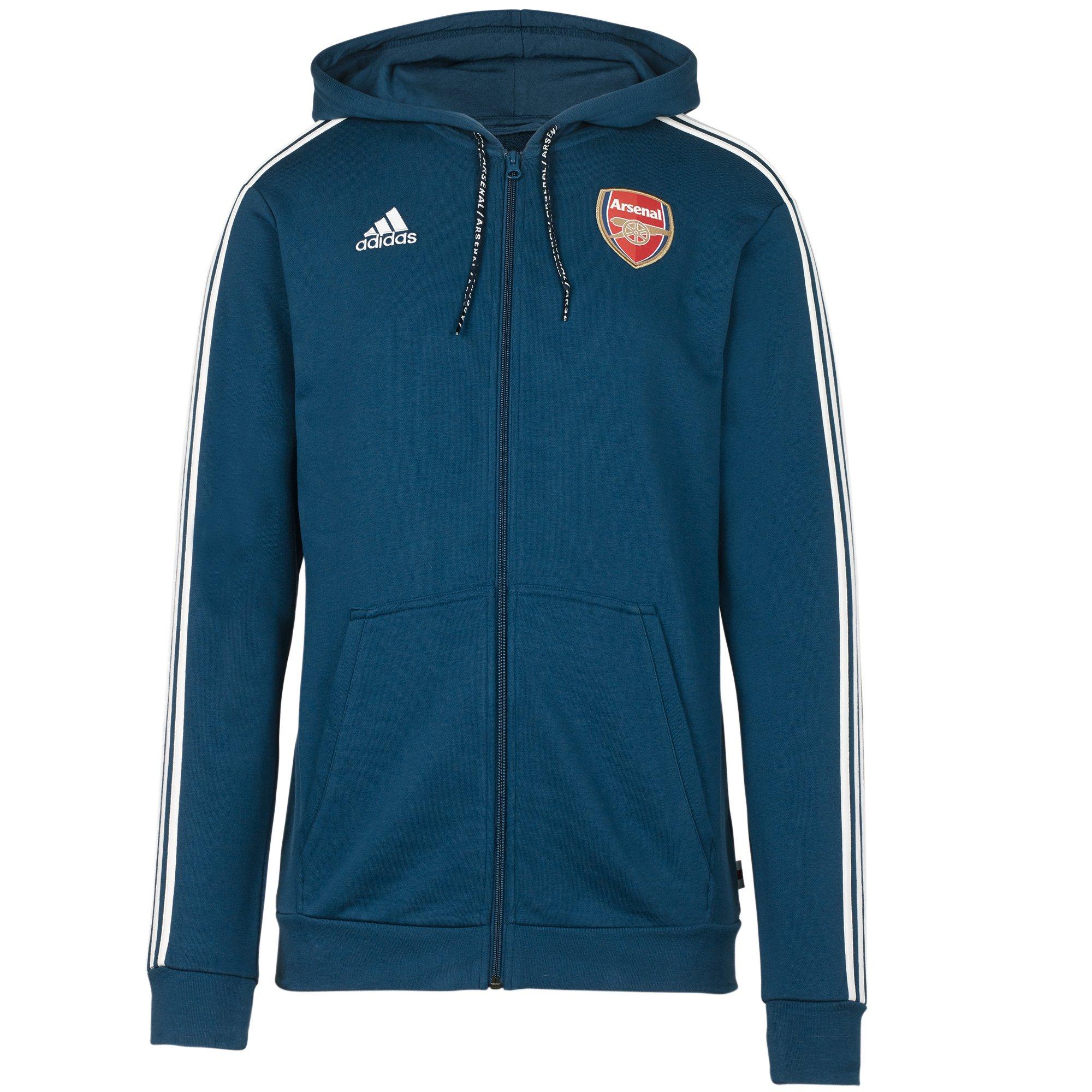 arsenal 3 stripe jacket