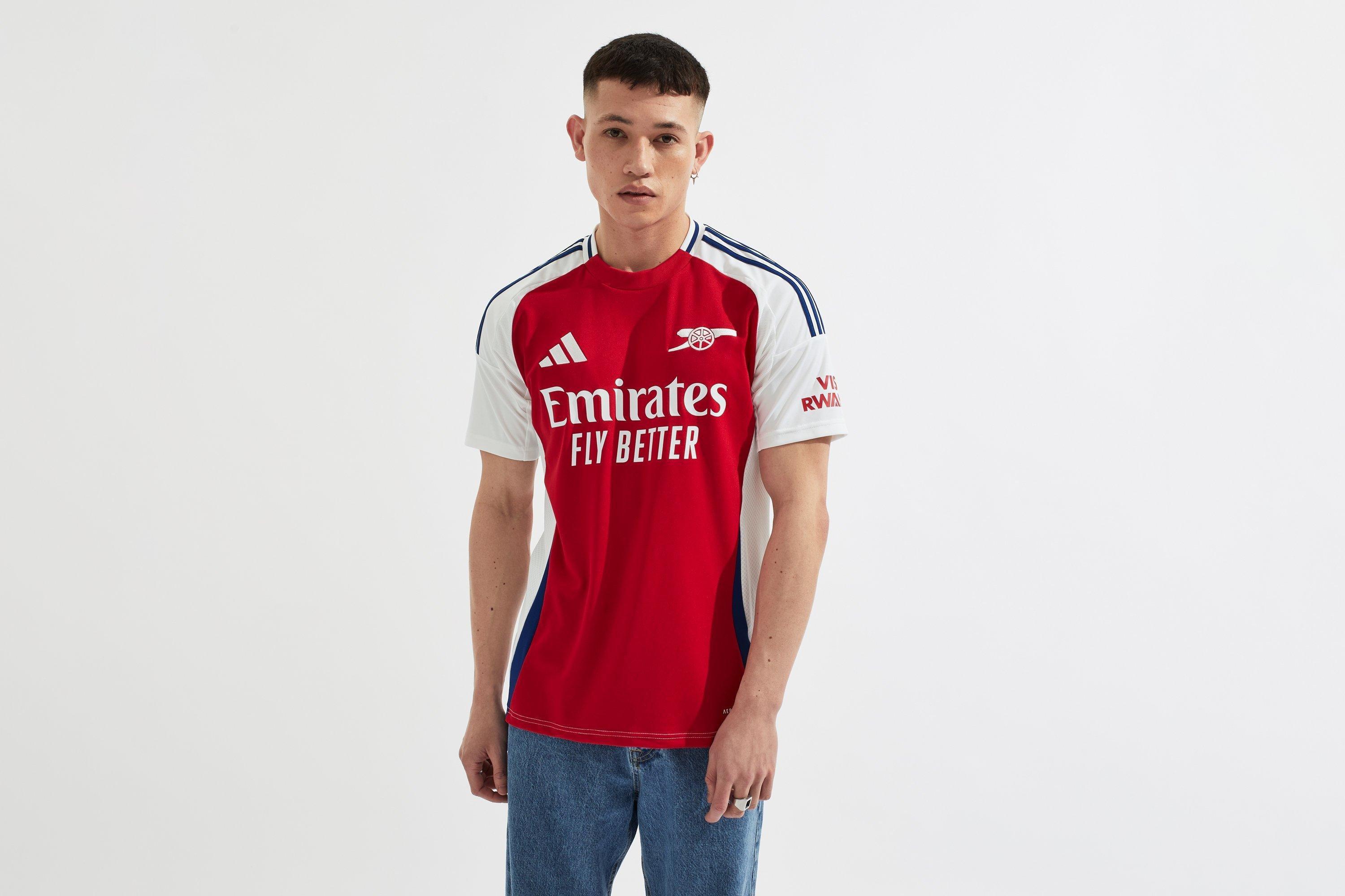 arsenal men's football shirt