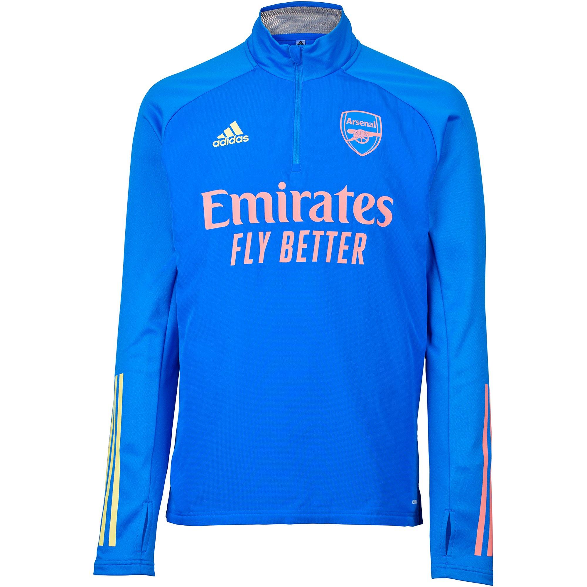 arsenal training top green