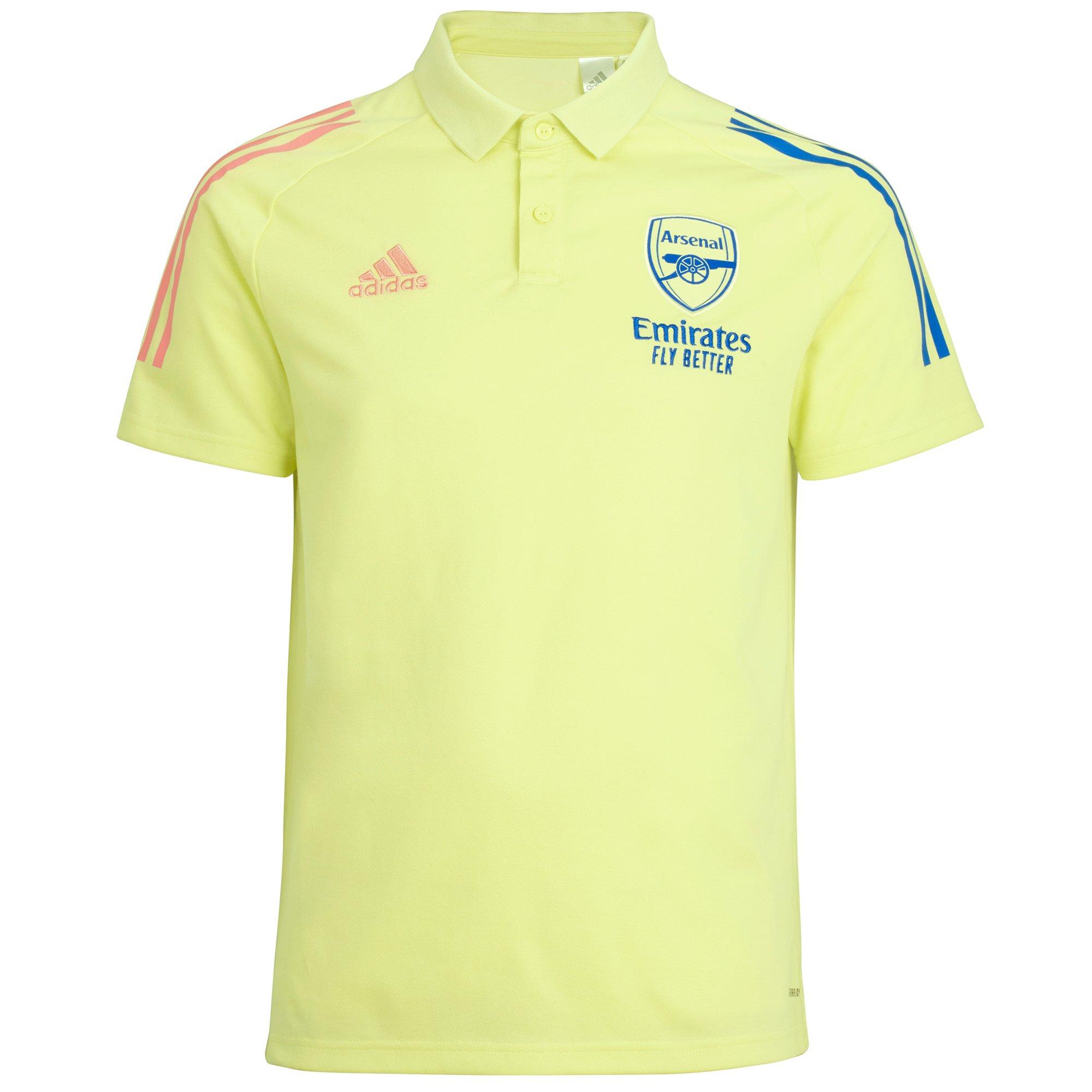 yellow arsenal shirt