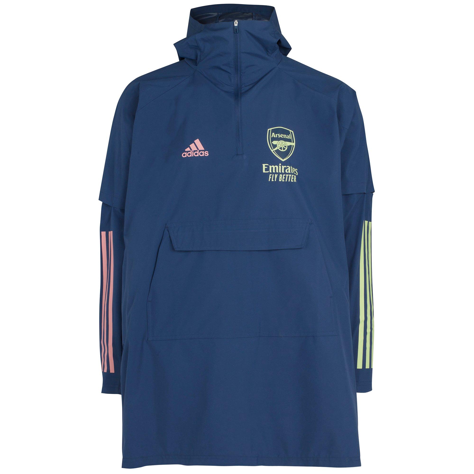 arsenal rain jacket adidas