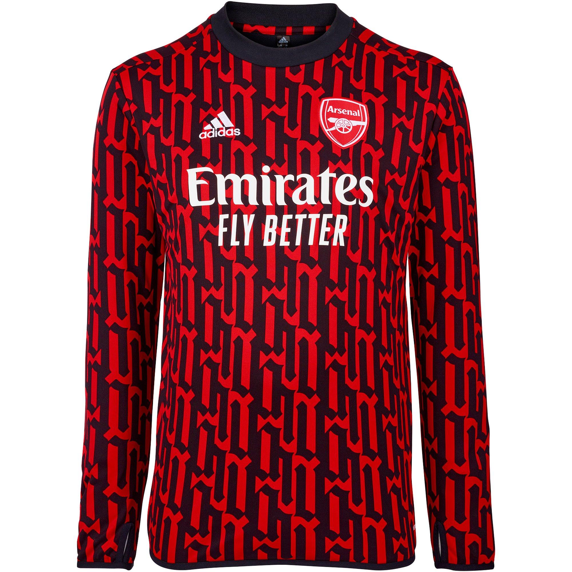 arsenal pre match kit