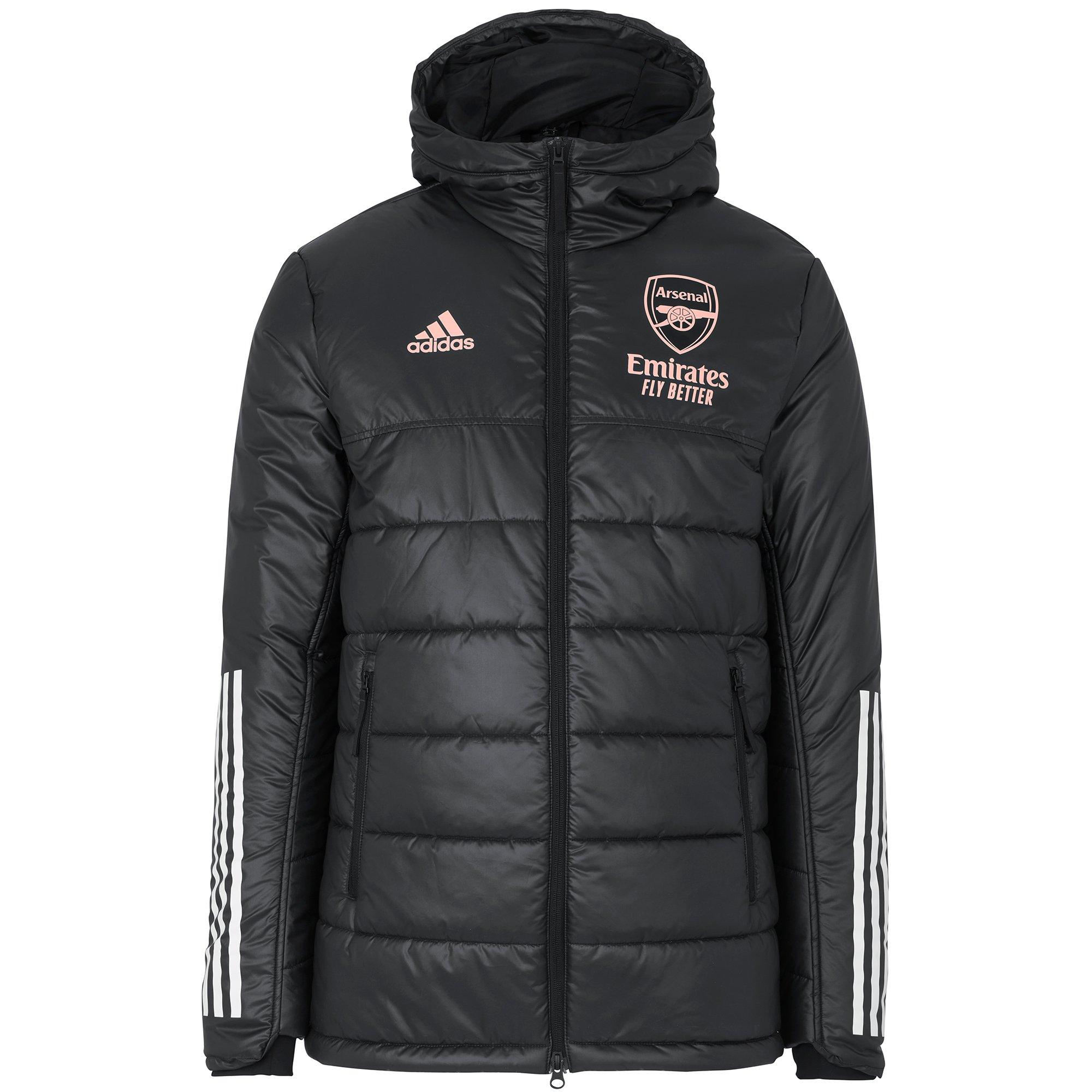 arsenal adidas winter jacket