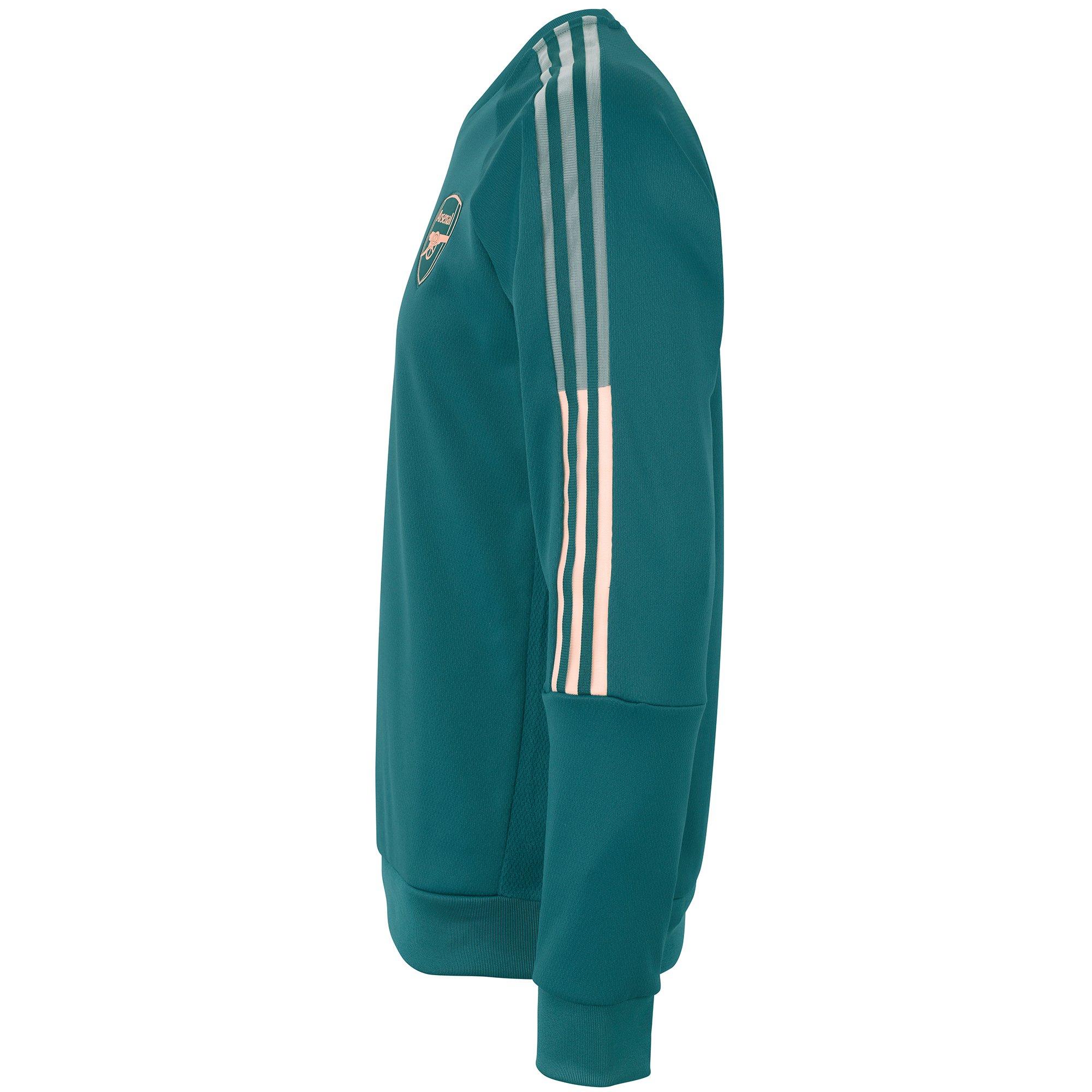 arsenal travel sweatshirt green