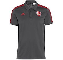 Arsenal 20/21 ID 3 Stripe Polo Shirt
