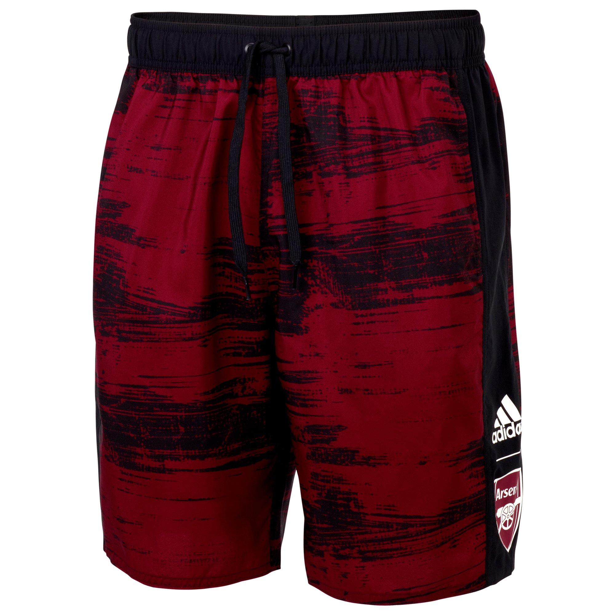 arsenal training shorts mens
