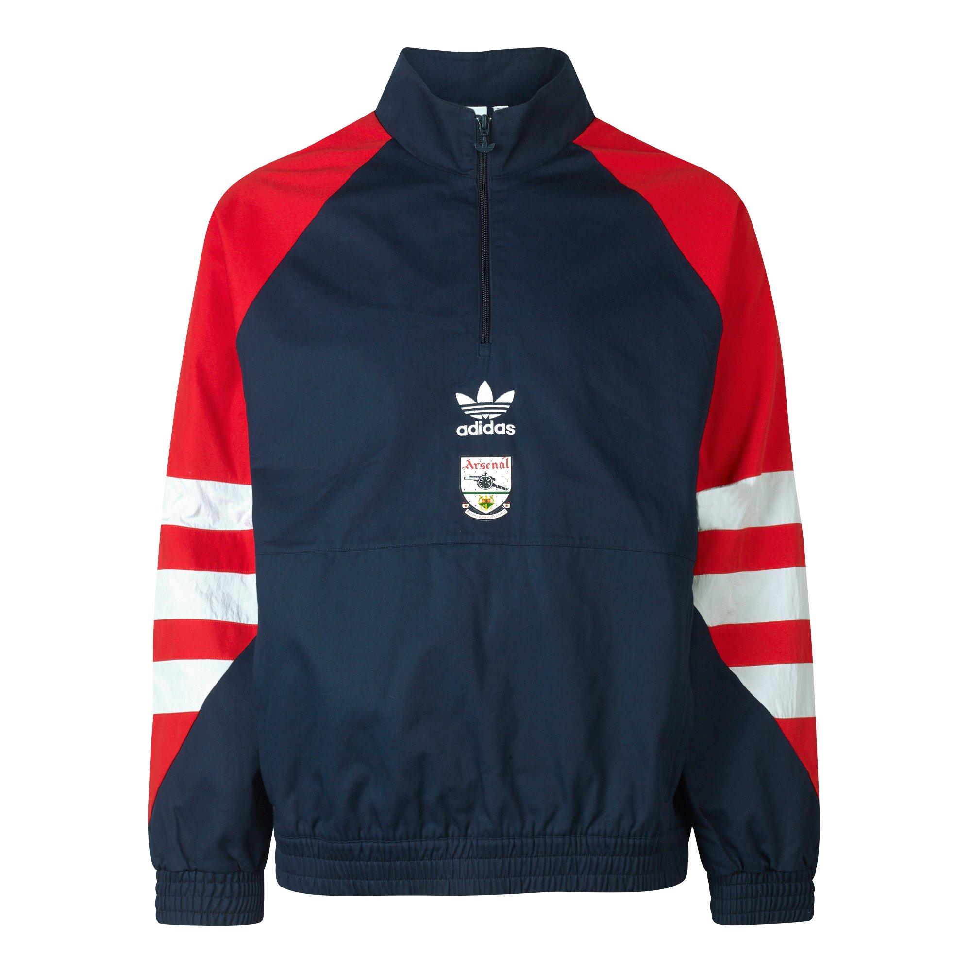 arsenal quarter zip