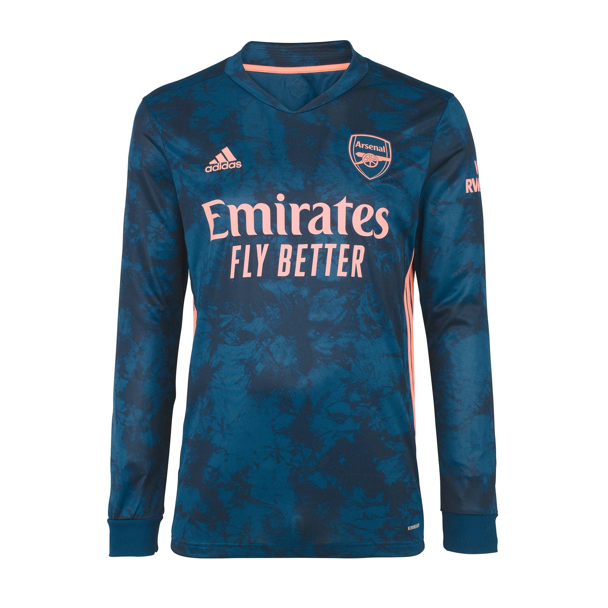 arsenal long sleeve jersey