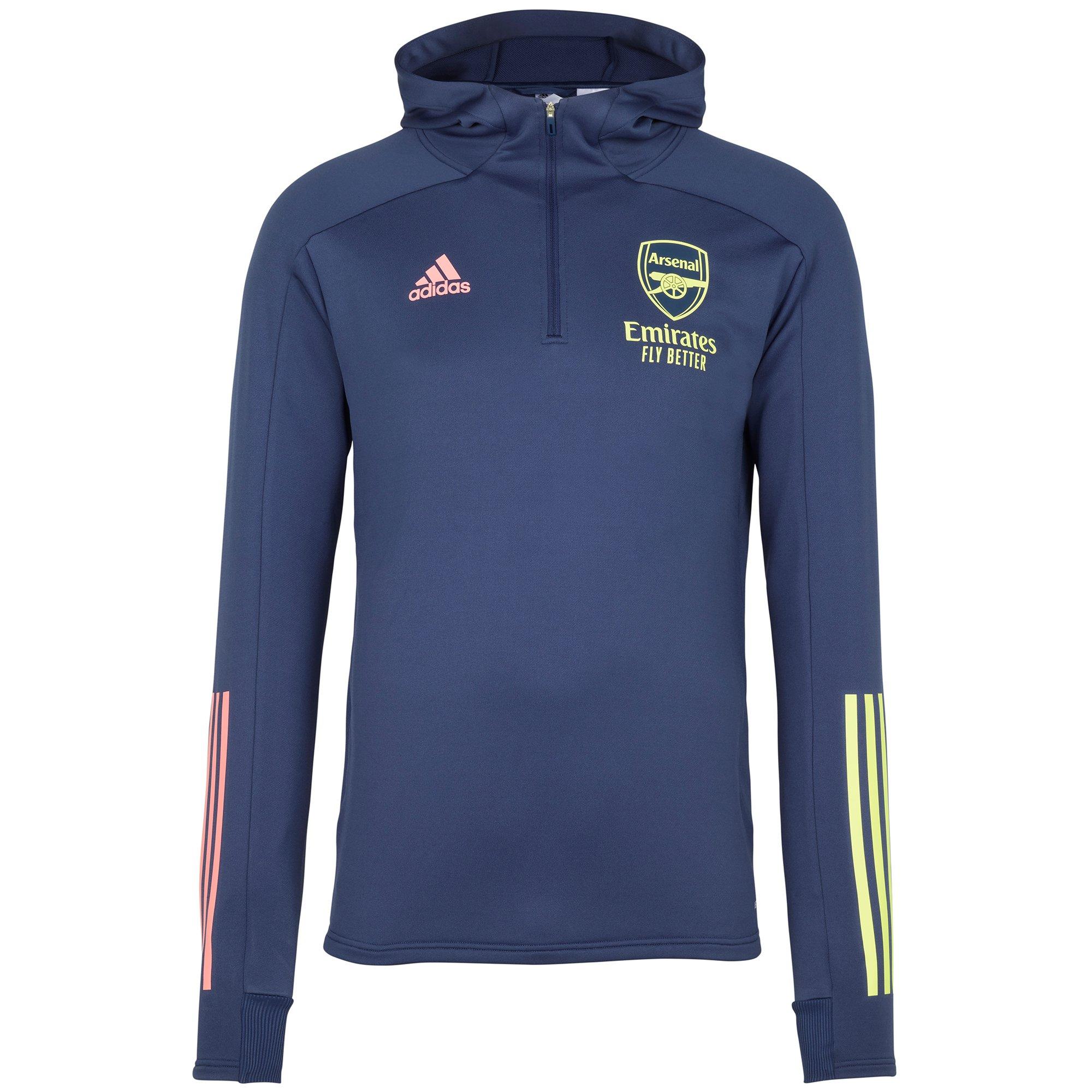 Arsenal Adult 20/21 Track Hooded Top 