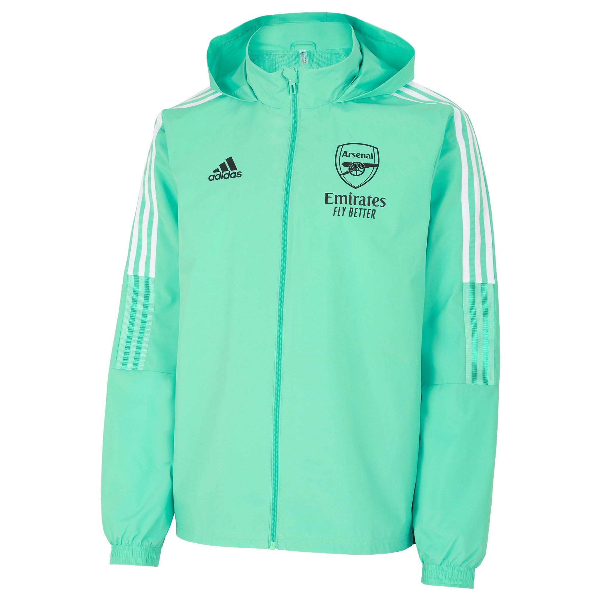 arsenal rain jacket