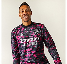 Arsenal Adult 21/22 Pre Match Long Sleeve Warm Top