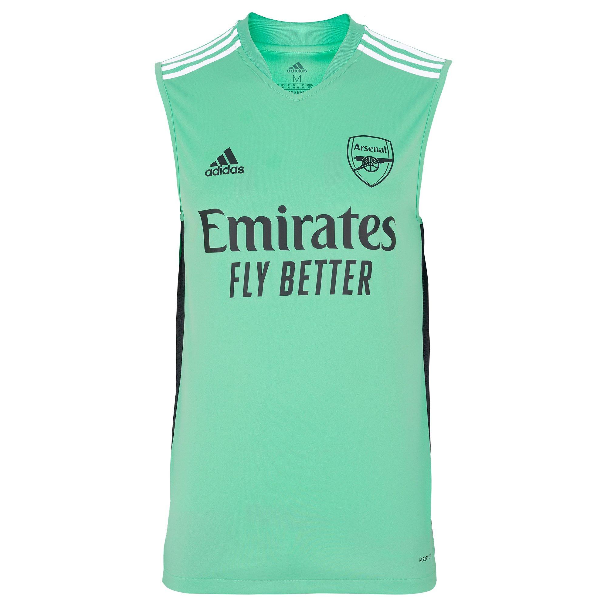 arsenal sleeveless training shirt