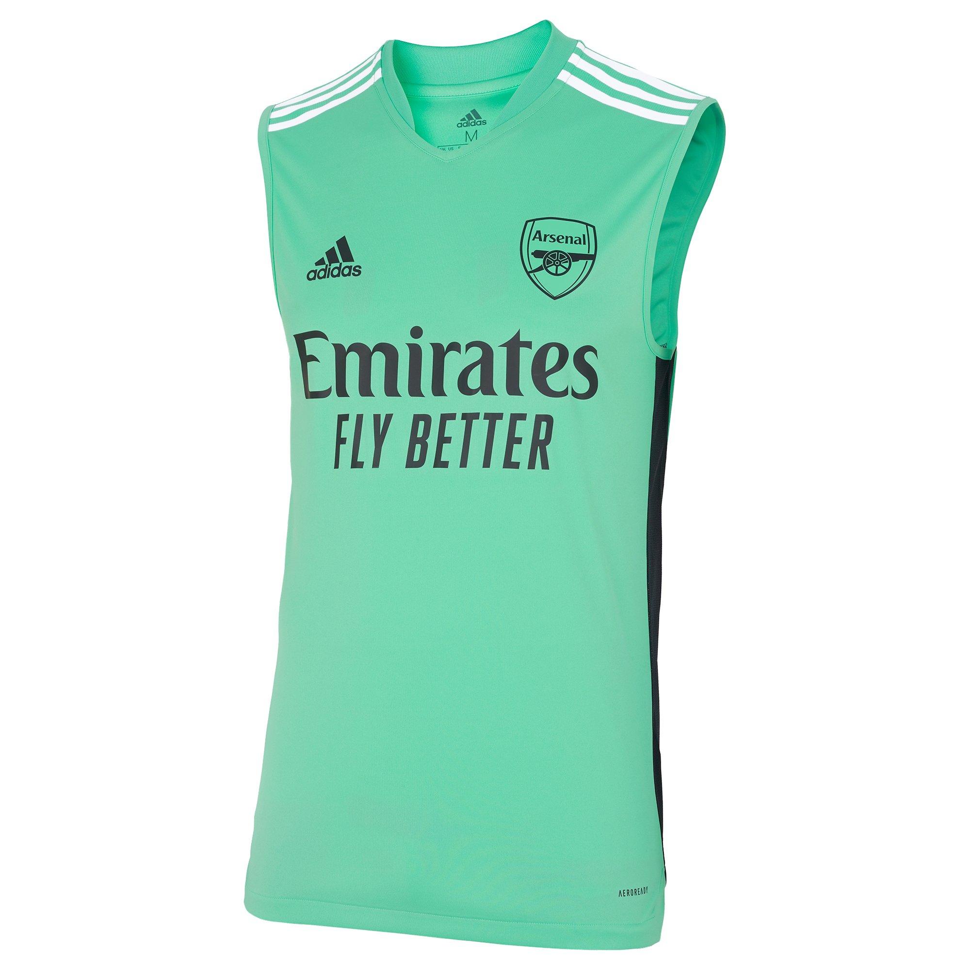 arsenal sleeveless training shirt