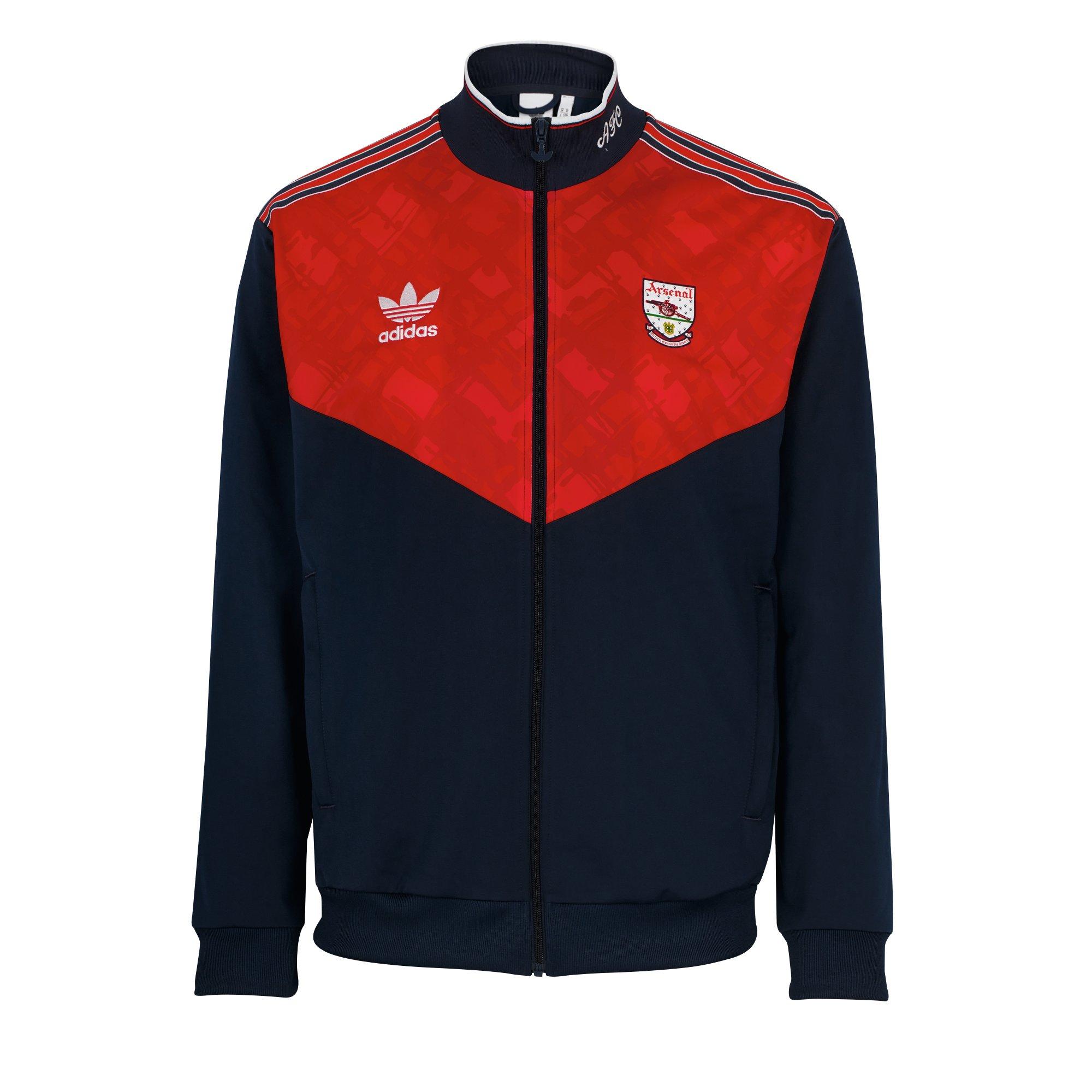 arsenal adidas retro jacket