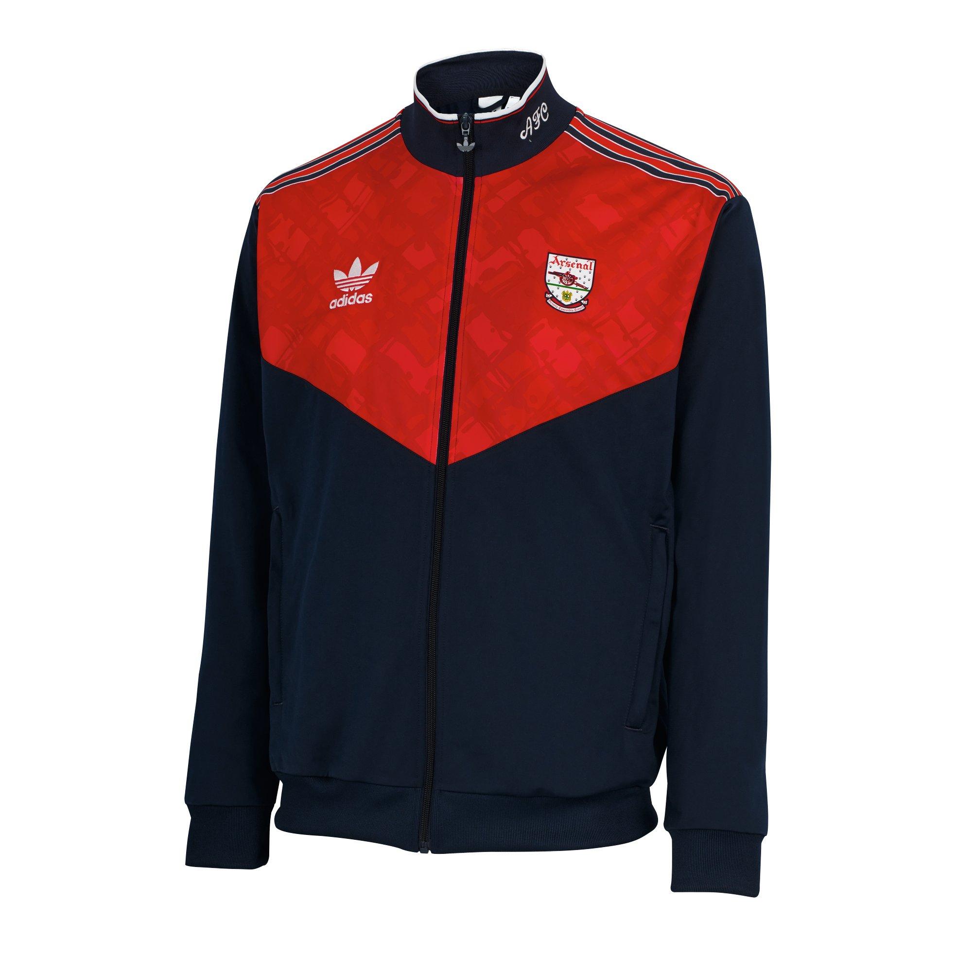 Arsenal trefoil track store jacket