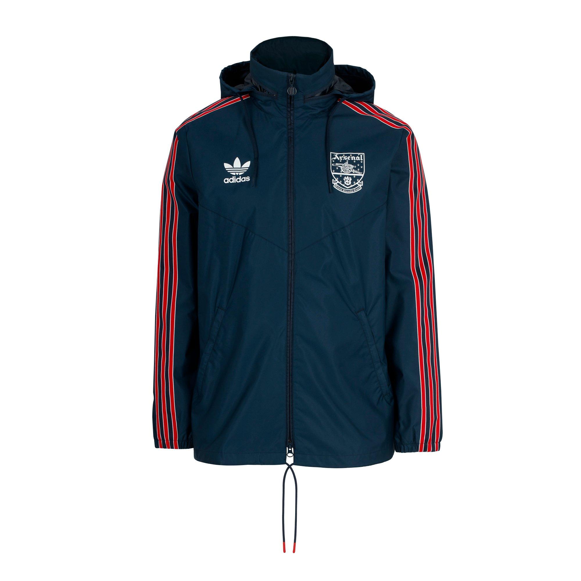 arsenal rain jacket adidas