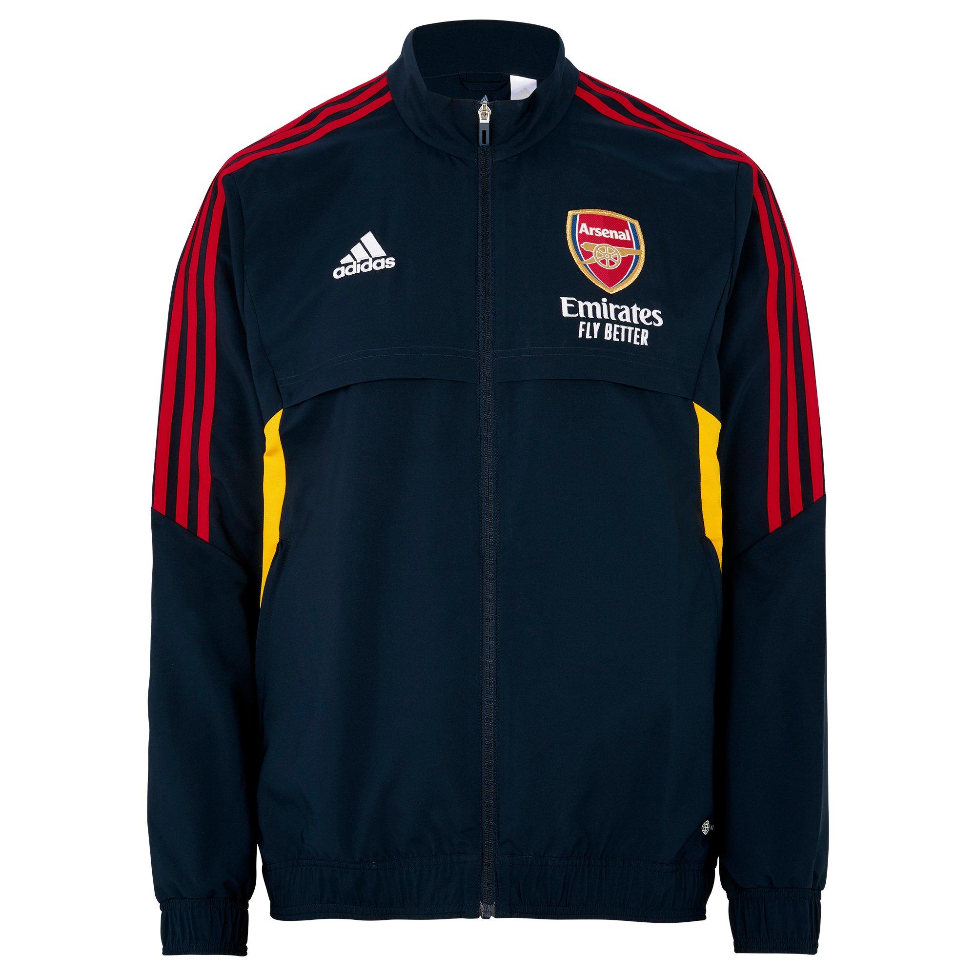 Arsenal 22/23 Navy Presentation Jacket