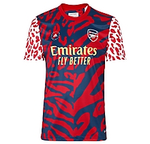 Arsenal FC Official Football Gift Boys Poly Training Kit T-Shirt 