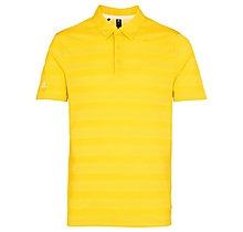 Arsenal adidas Golf Tonal Stripe Polo Shirt