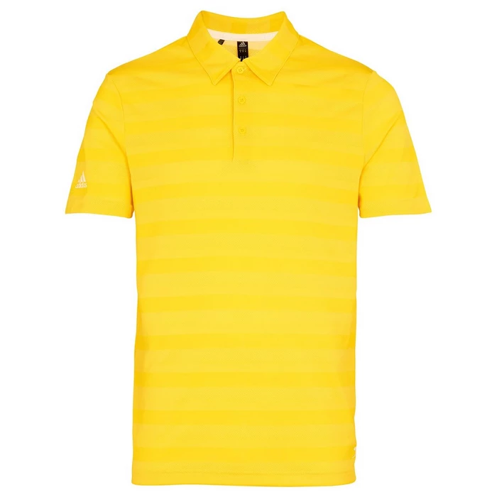 Arsenal adidas Golf Tonal Stripe Polo Shirt