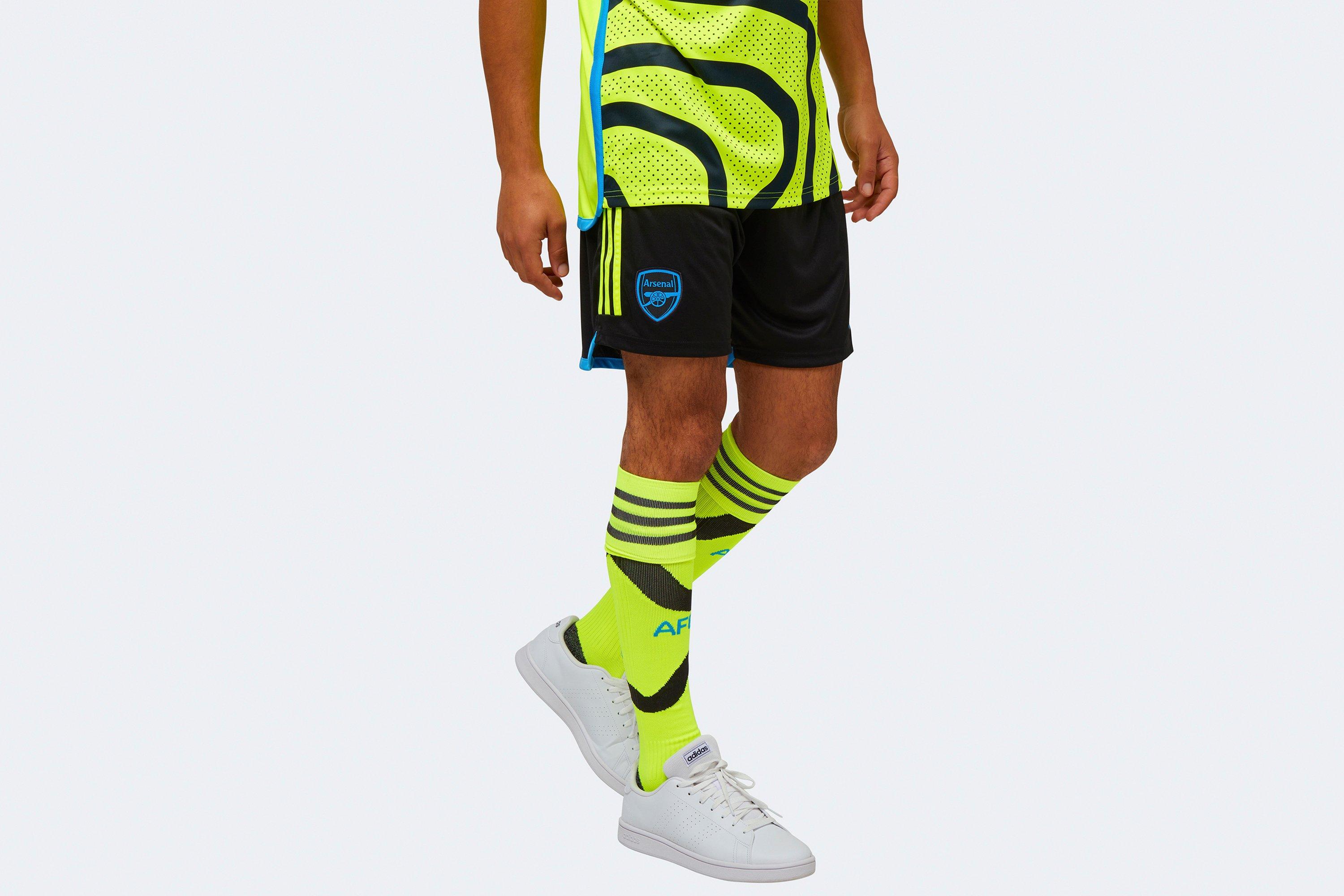 Arsenal away store shorts junior