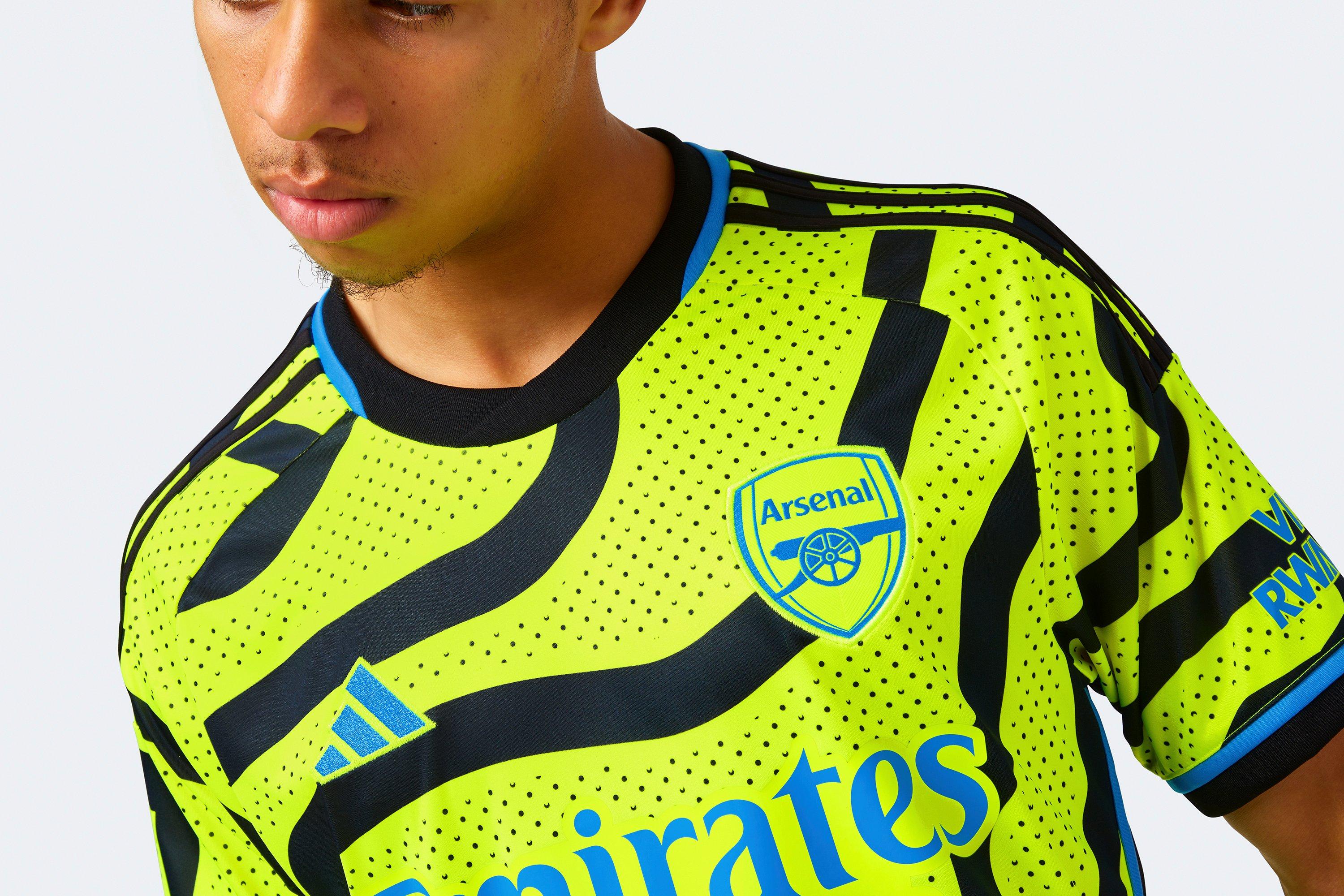 Arsenal release brand new 23/24 black kit amid growing criticism of yellow  away shirt - Tom Canton 